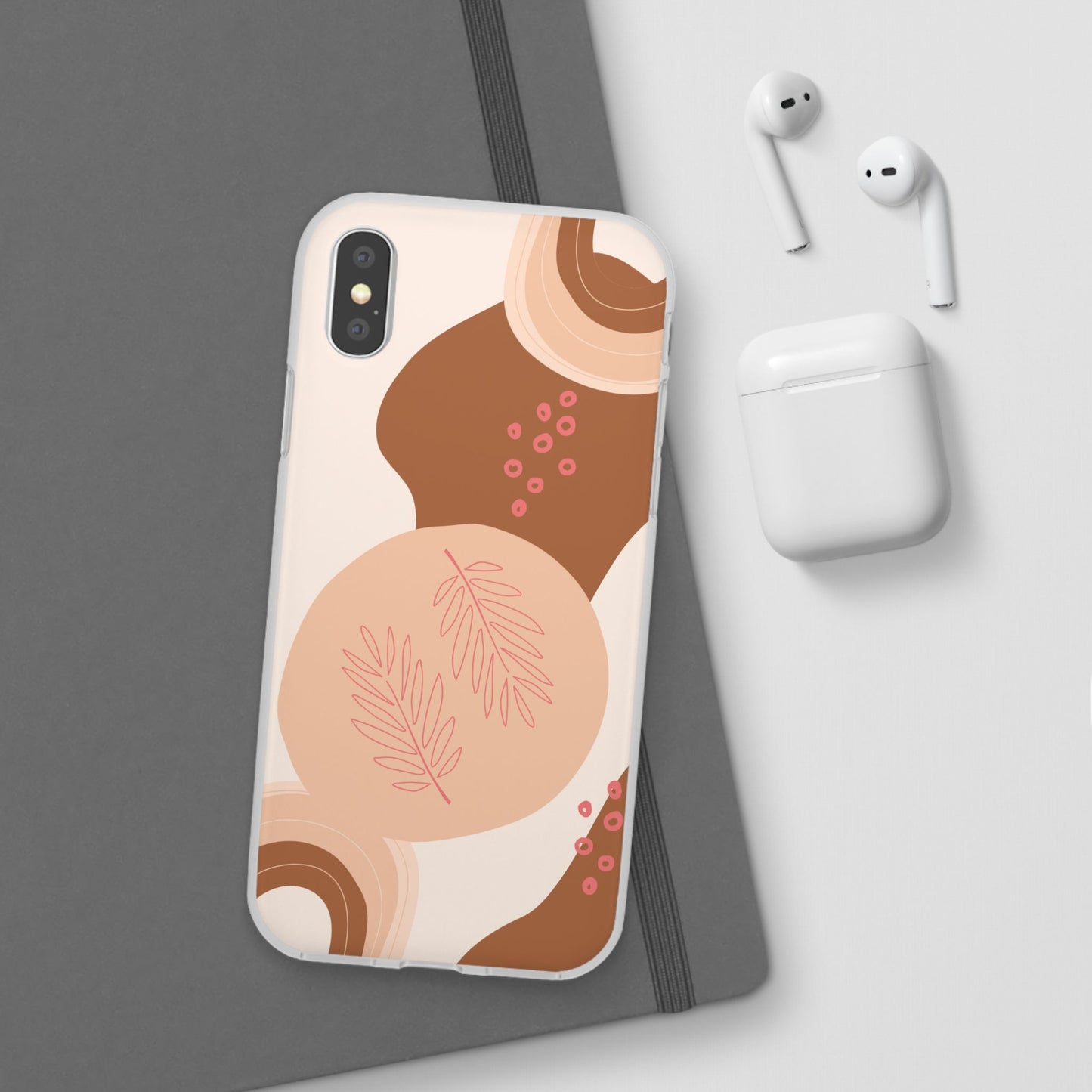 Boho Chic Flexi Cases | Trendy Phone Cover, Gifts for Her, Modern Design, Aesthetic Accessories, Nature-Inspired