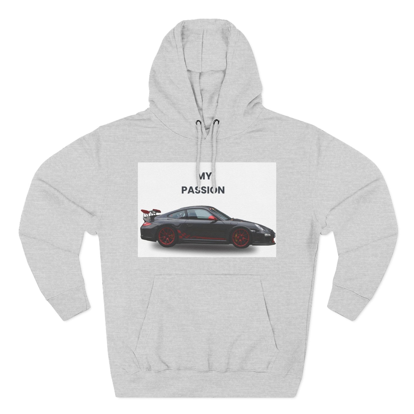 Cool Car Enthusiast Hoodie, Graphic Fleece Sweatshirt, Auto Lover Gift, Motorsport Apparel, Car-Themed Hoodie