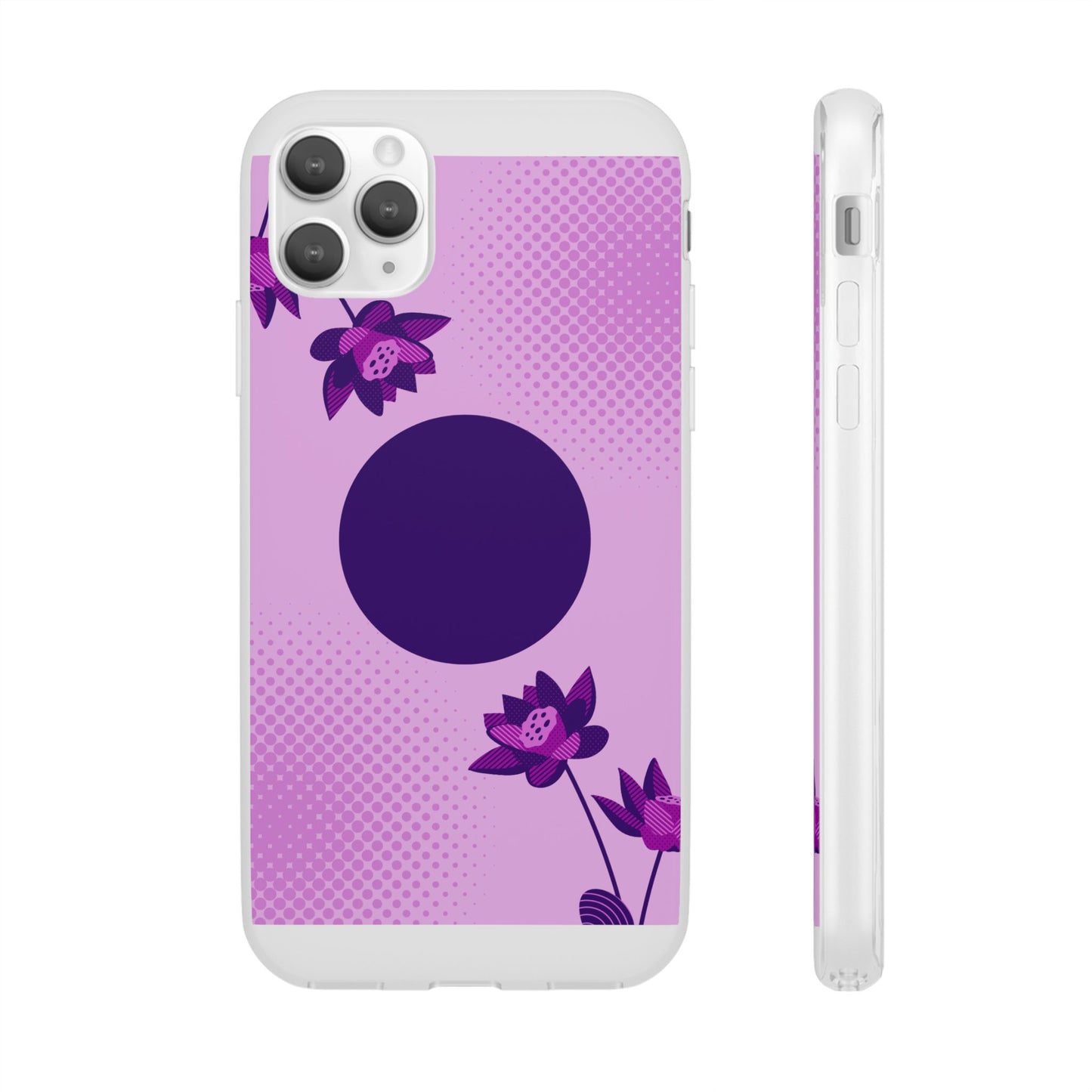 Stylish Floral Flexi Cases for Phone, Cute Phone Cover, Trendy Cell Phone Protection, Gift for Her, Birthday Party Accessory