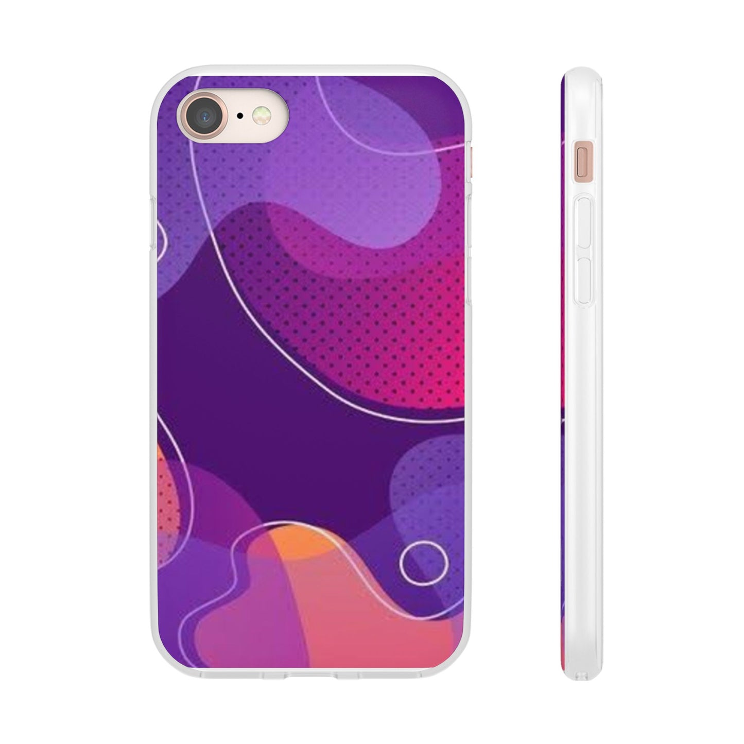 Colorful Abstract Phone Case, Trendy Smartphone Cover, Vibrant Phone Accessory, Gift for Her, Modern Trendy Design