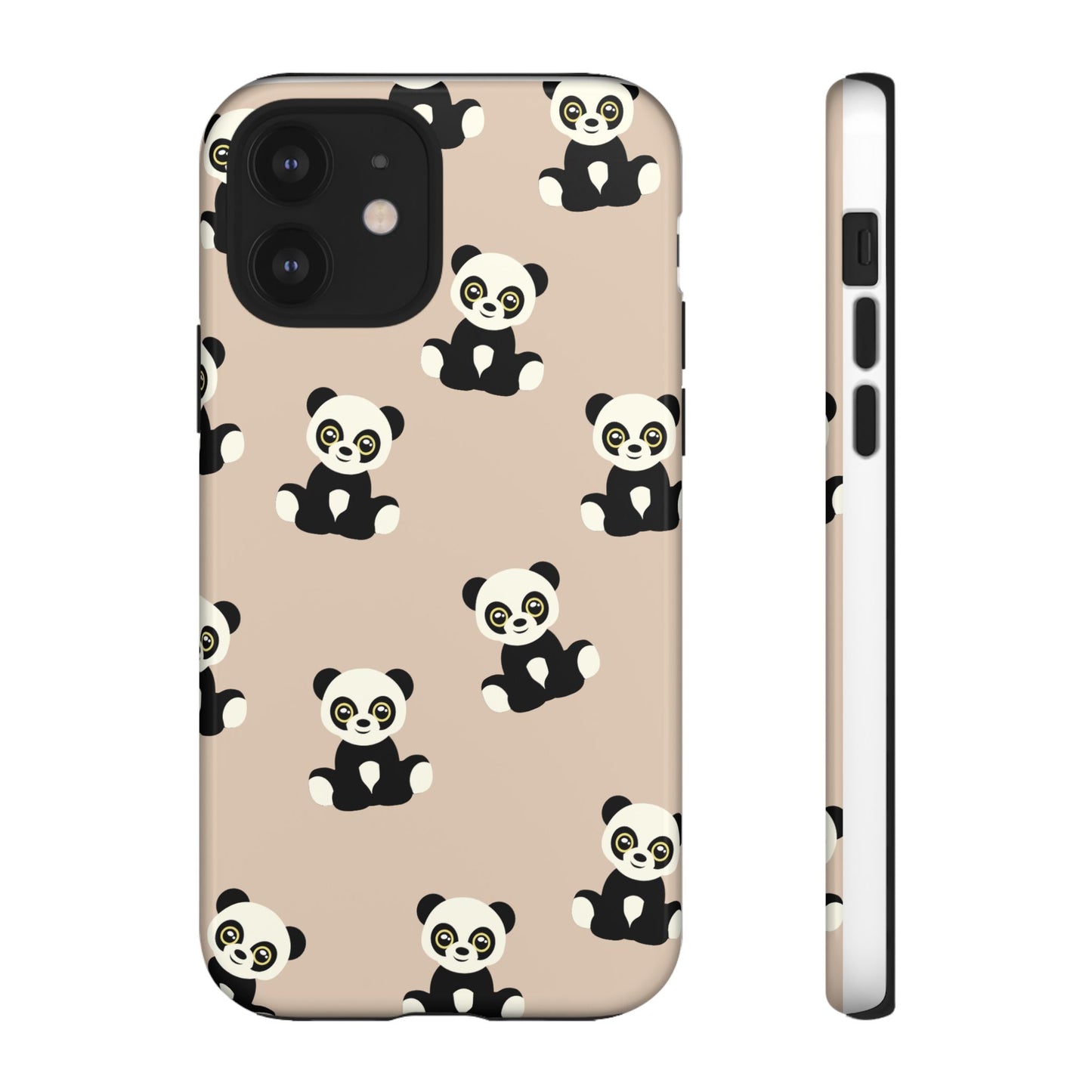 Panda Phone Case, Cute Phone Cover, Animal Print Case, Tough Phone Protector, Gift for Animal Lovers, Kawaii Aesthetic