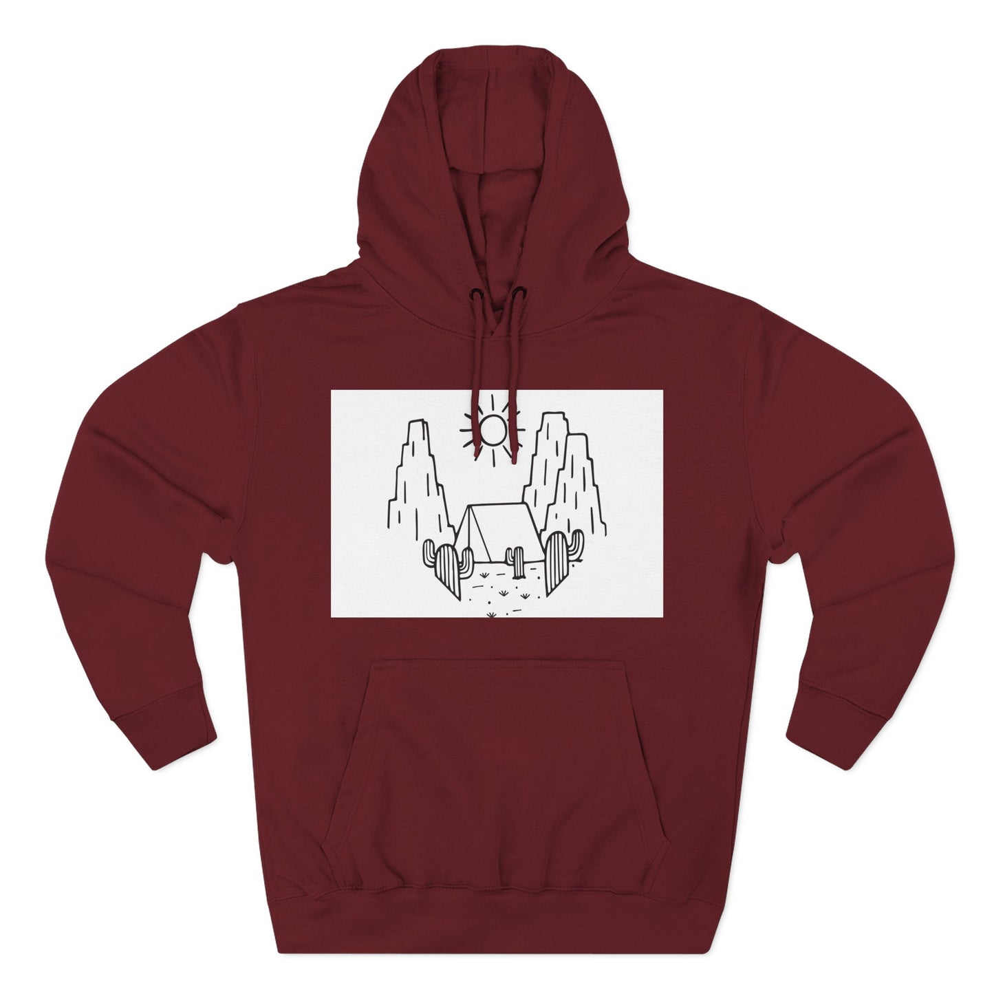 Cozy Adventure Hoodie, Graphic Fleece Pullover, Outdoor Fun Apparel, Gift for Nature Lovers, Travel Companion