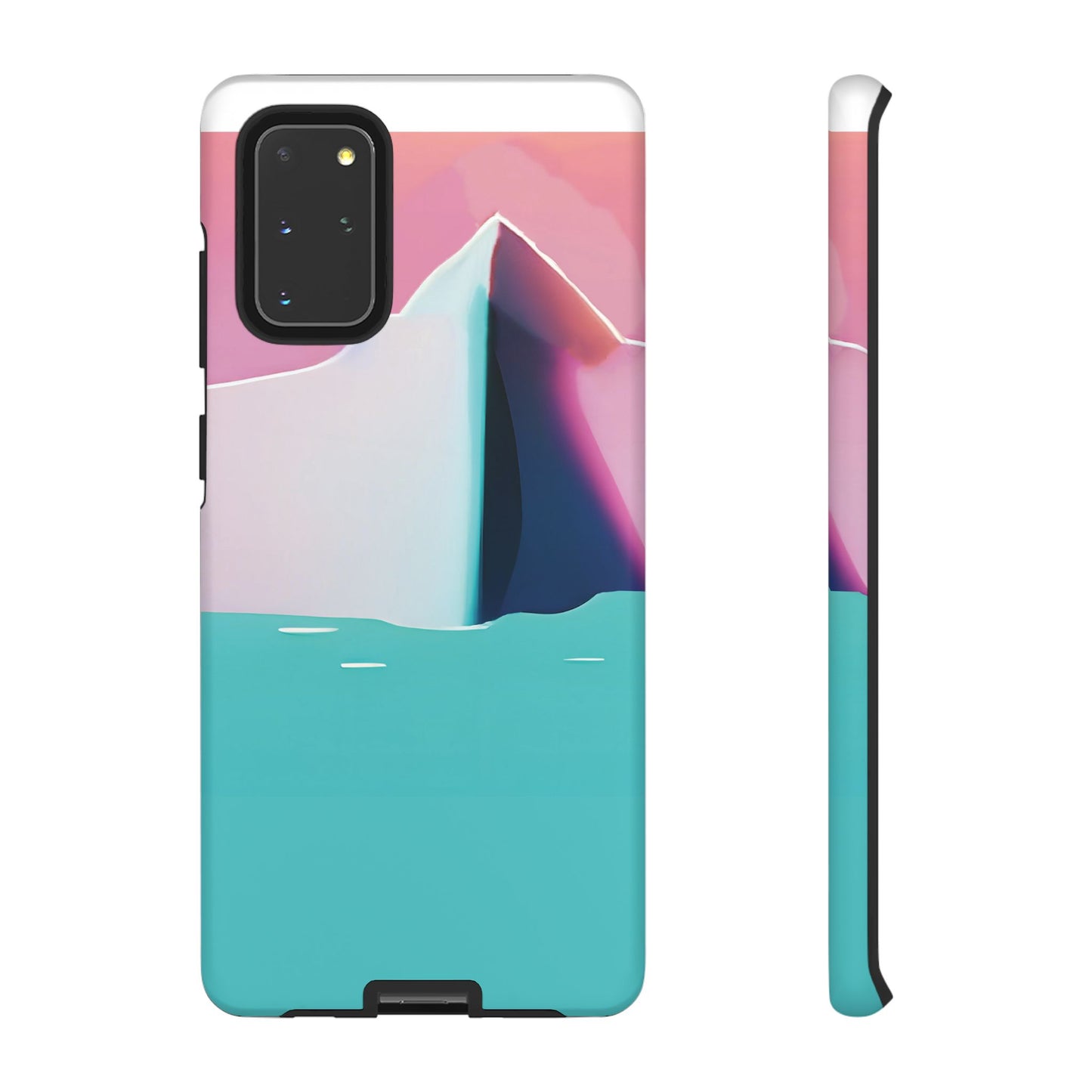 Trendy Phone Case - Abstract Iceberg Design, Phone Cover, Gift for Her, Unique Tech Accessory, Cool Aesthetic