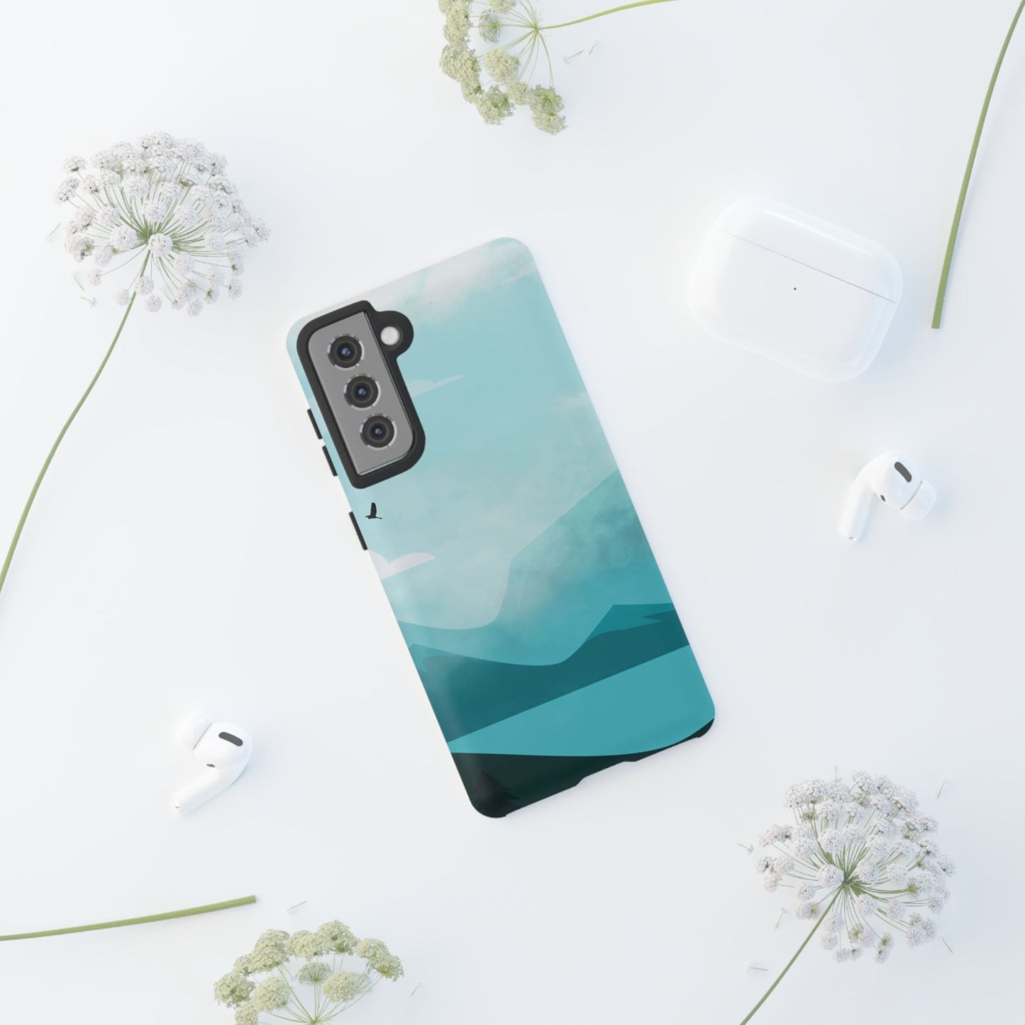 Beachy-Inspired Phone Case, Durable Phone Cover, Nature Lover Gift, Outdoor Adventure Accessory, Cool Aesthetic