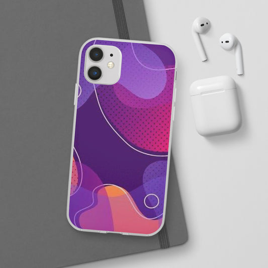 Colorful Abstract Phone Case, Trendy Smartphone Cover, Vibrant Phone Accessory, Gift for Her, Modern Trendy Design