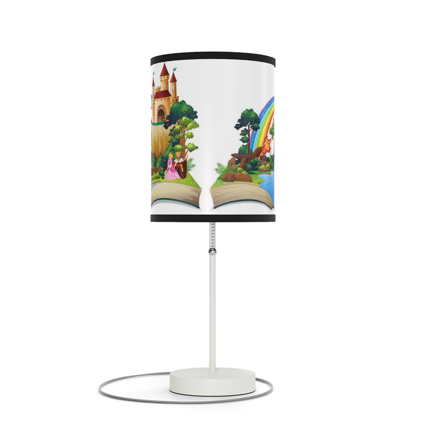 Storybook-Themed Table Lamp - Fairy Tale Lighting for Kids, Cozy Bedroom Decor, Gift for Children's Room, Magical ambiance