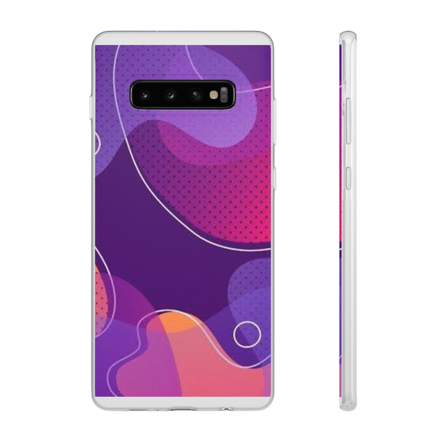 Colorful Abstract Phone Case, Trendy Smartphone Cover, Vibrant Phone Accessory, Gift for Her, Modern Trendy Design