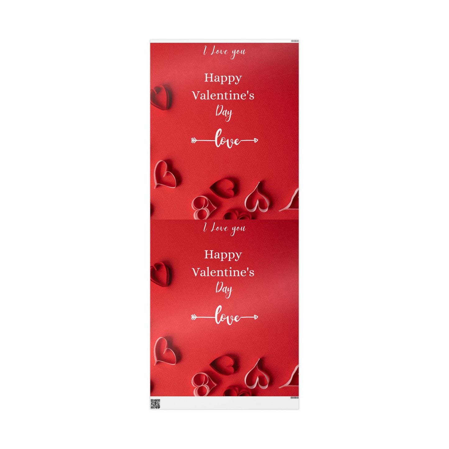 Valentine's Day Wrapping Paper, Romantic Gift Wrap, Heart Pattern Paper, Holiday Gift Wrapping, Seasonal Wraps
