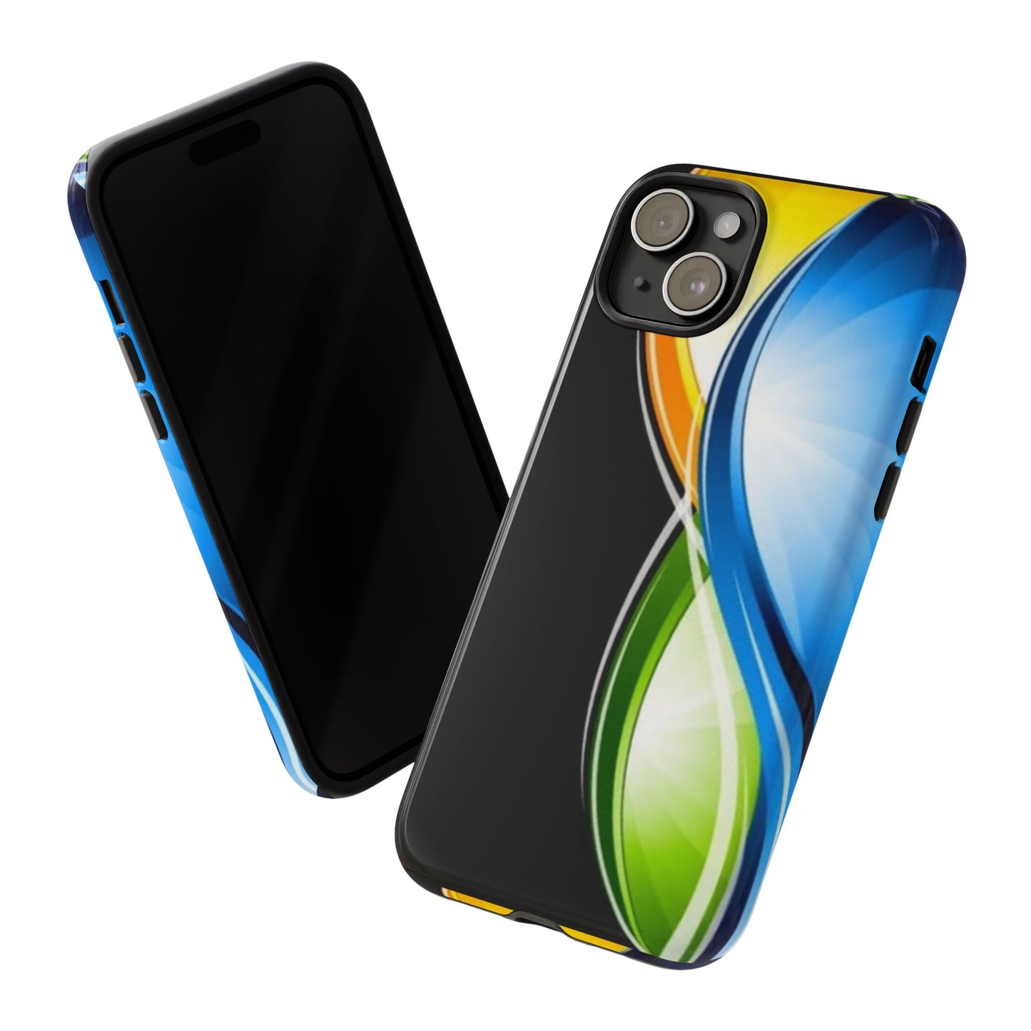 Vibrant Phone Cases, Tough Phone Covers for Daily Use, Unique Tech Accessories, Gifts for Tech Lovers, Colorful Protective Cases