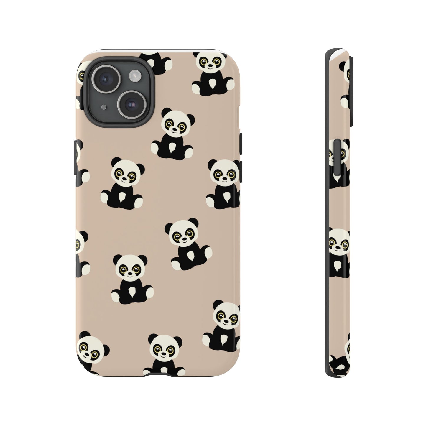 Panda Phone Case, Cute Phone Cover, Animal Print Case, Tough Phone Protector, Gift for Animal Lovers, Kawaii Aesthetic