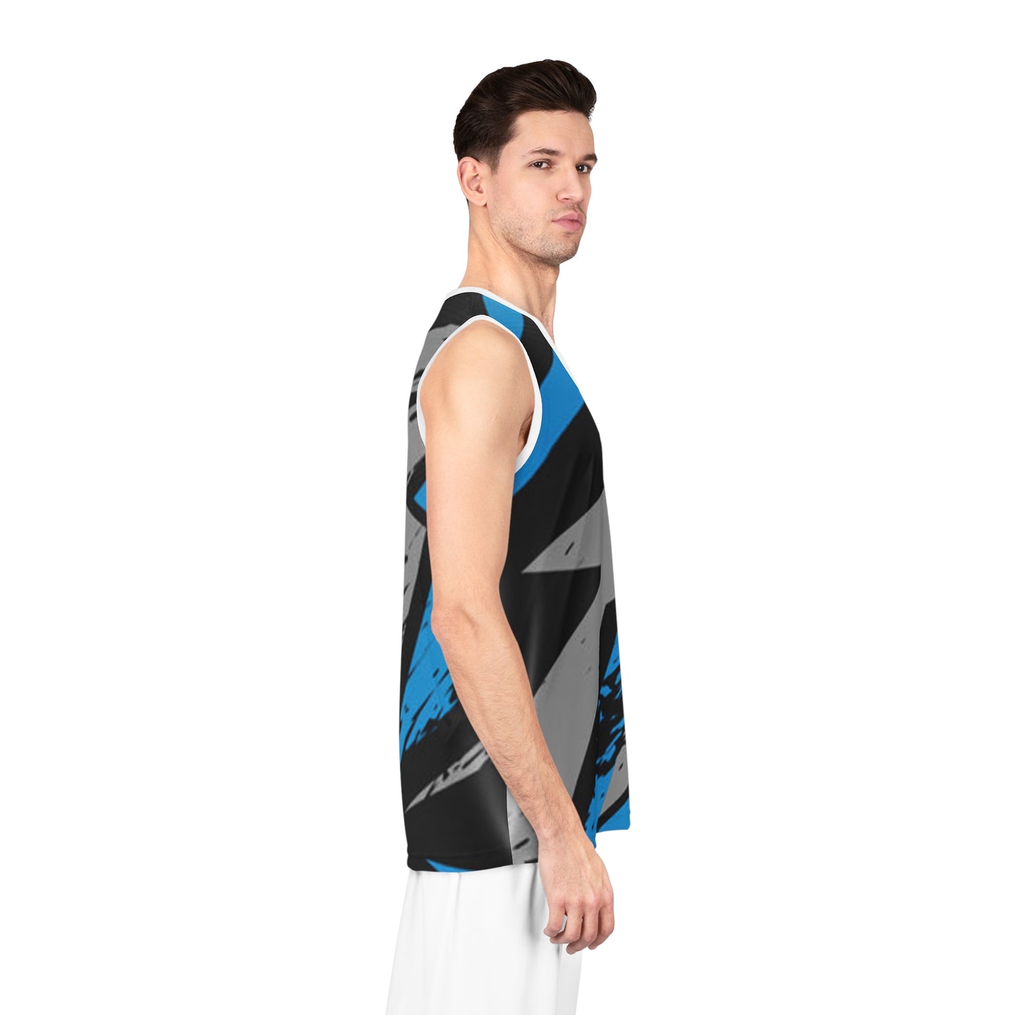 Vibrant Basketball Jersey, Sporty Athletic Wear, Gaming Gear, Workout Apparel, Team Spirit Clothing, Casual Sportswear