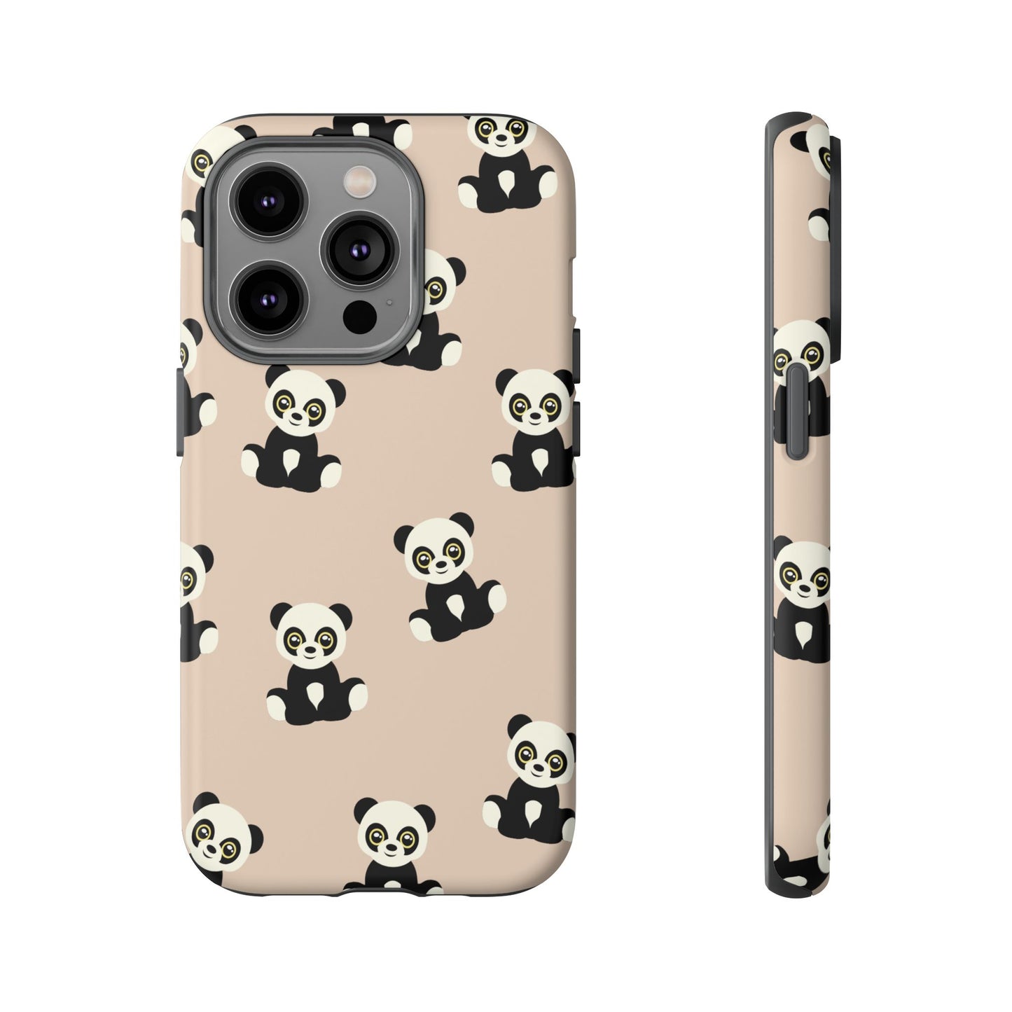 Panda Phone Case, Cute Phone Cover, Animal Print Case, Tough Phone Protector, Gift for Animal Lovers, Kawaii Aesthetic