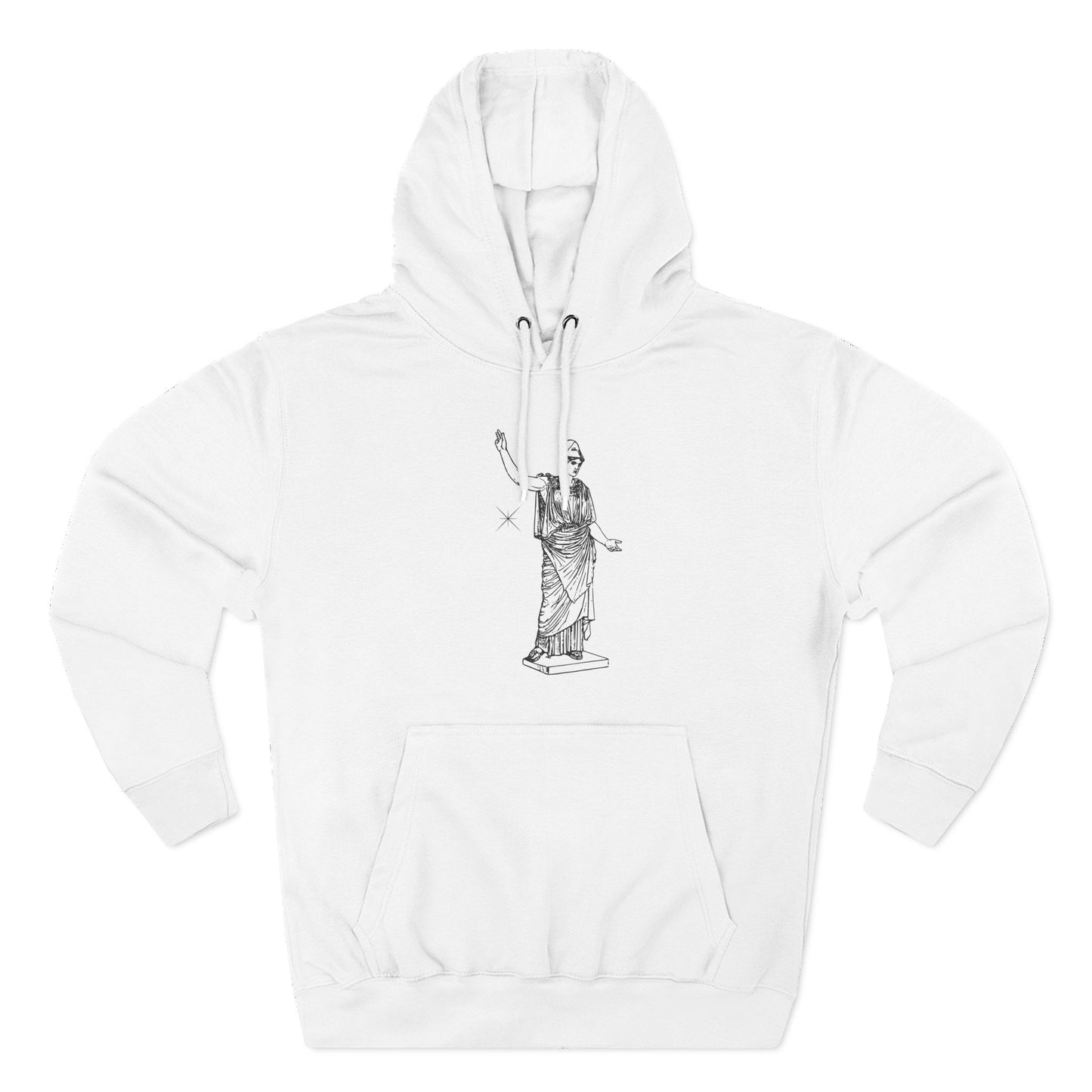 Artistic Fleece Hoodie - Cozy Streetwear for Creative Souls | Gift for Artists, Fashion Lovers, Stylish Comfort