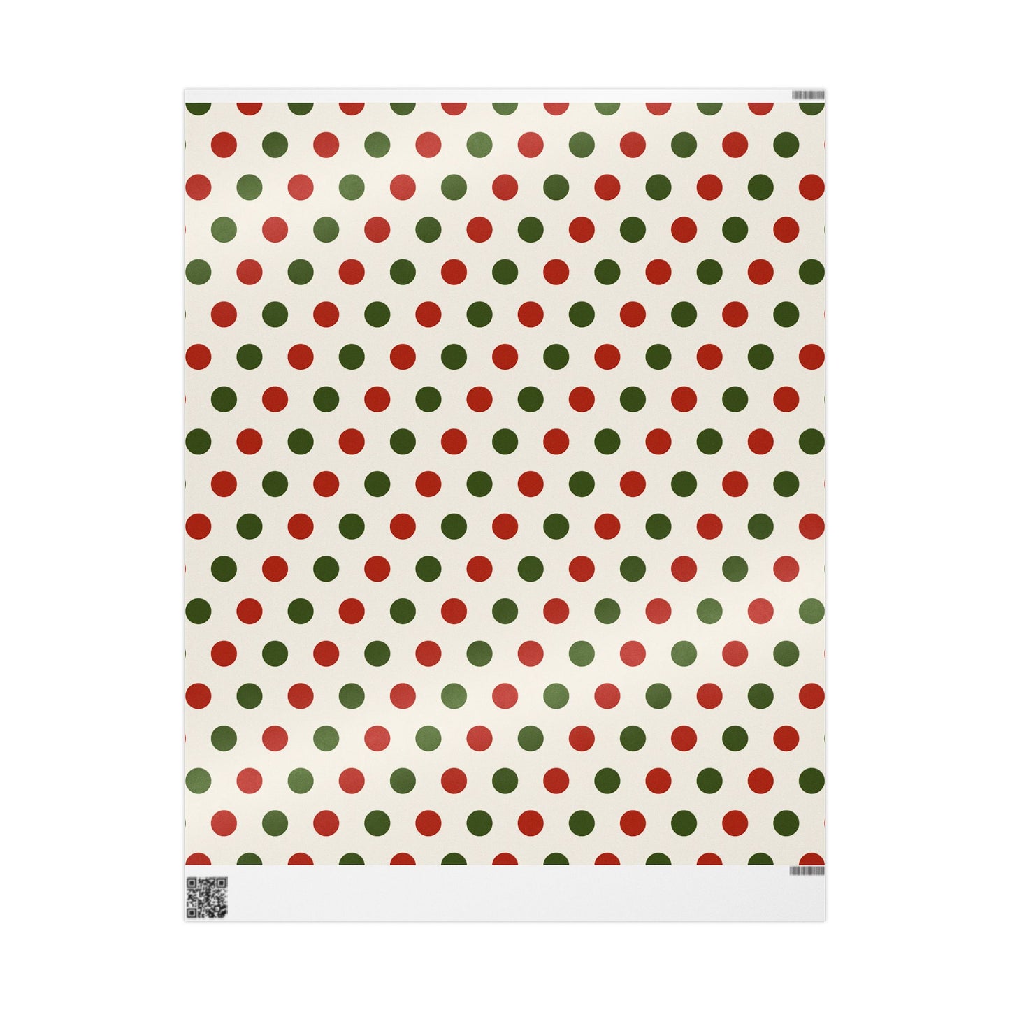 Festive Wrapping Paper Roll, Holiday Gift Wrap, Christmas Wrapping Paper, Colorful Polka Dot Gift Wrap, Eco-Friendly Wrapping Paper