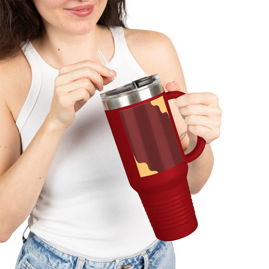 Chic Insulated Travel Mug for Coffee Lovers, Reusable Coffee Cup, Perfect for Travel, Work or Home, Eco-friendly Drinkware
