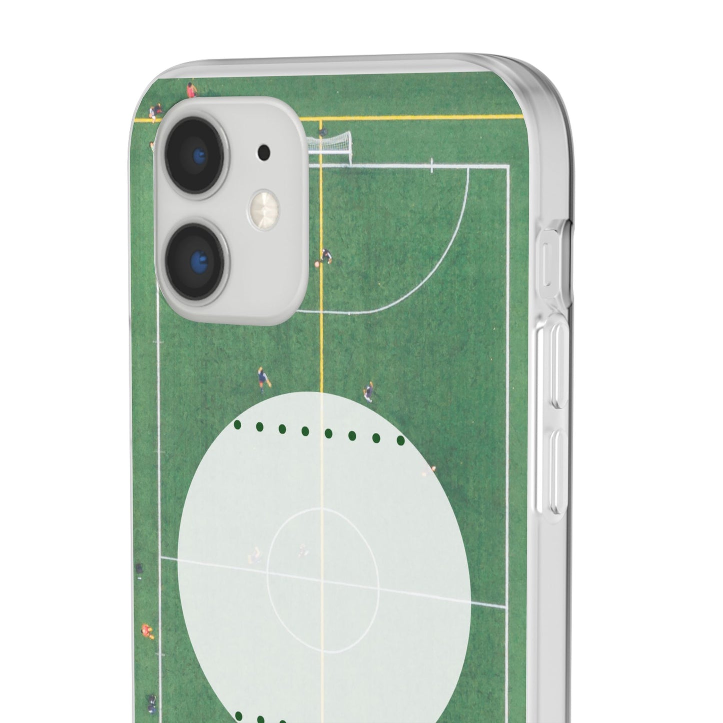Soccer Field Phone Cases, Sporty Flexi Cases for Sports Lovers, Gift for Athletes, Unique Phone Cover, Perfect for Game Day