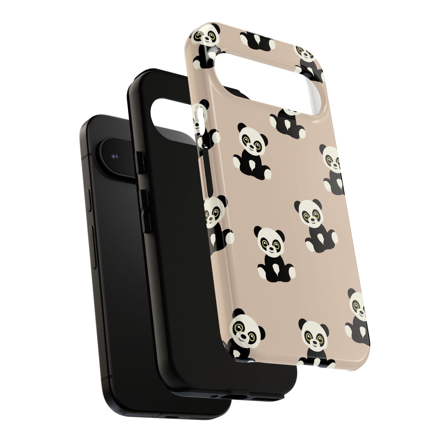 Panda Phone Case, Cute Phone Cover, Animal Print Case, Tough Phone Protector, Gift for Animal Lovers, Kawaii Aesthetic