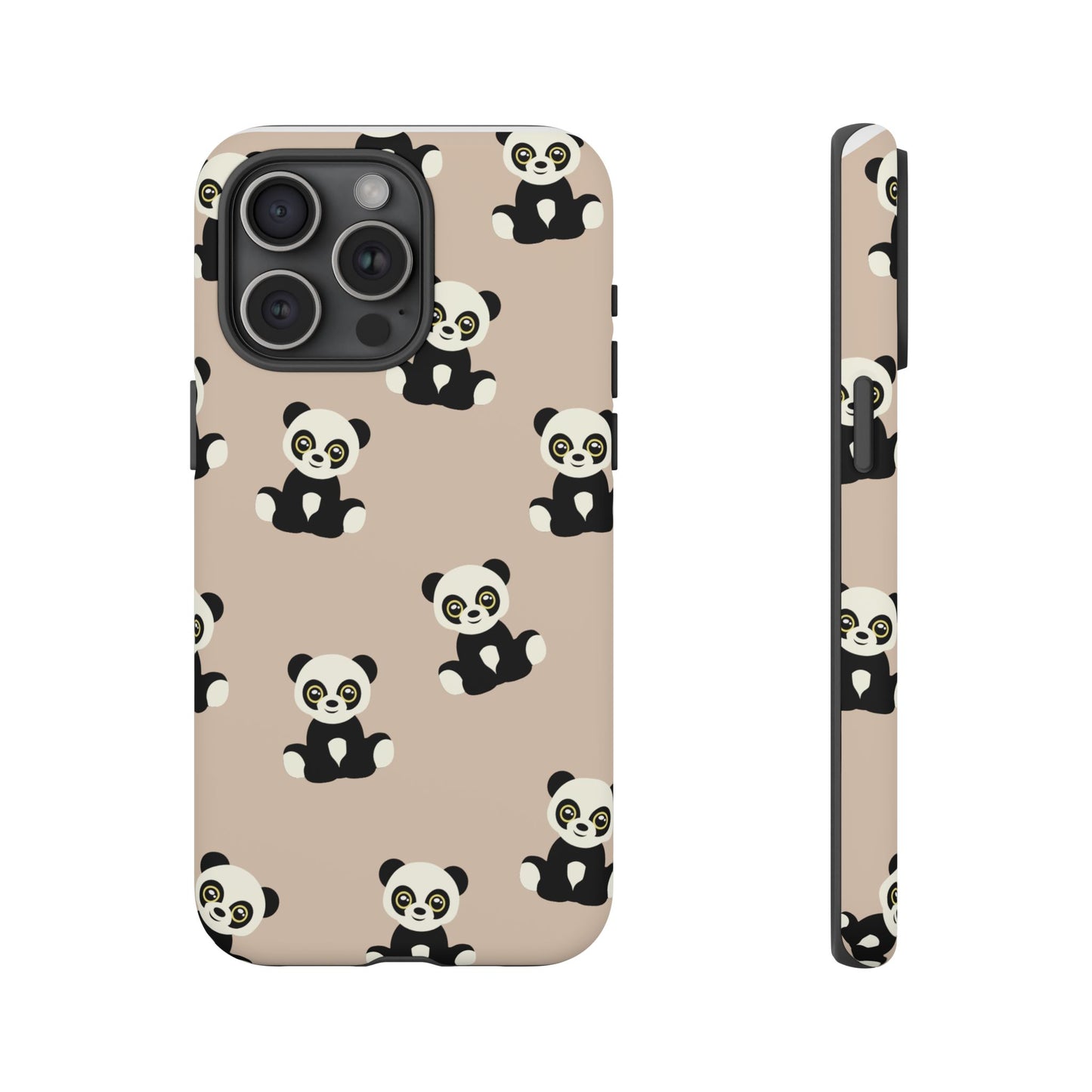 Panda Phone Case, Cute Phone Cover, Animal Print Case, Tough Phone Protector, Gift for Animal Lovers, Kawaii Aesthetic