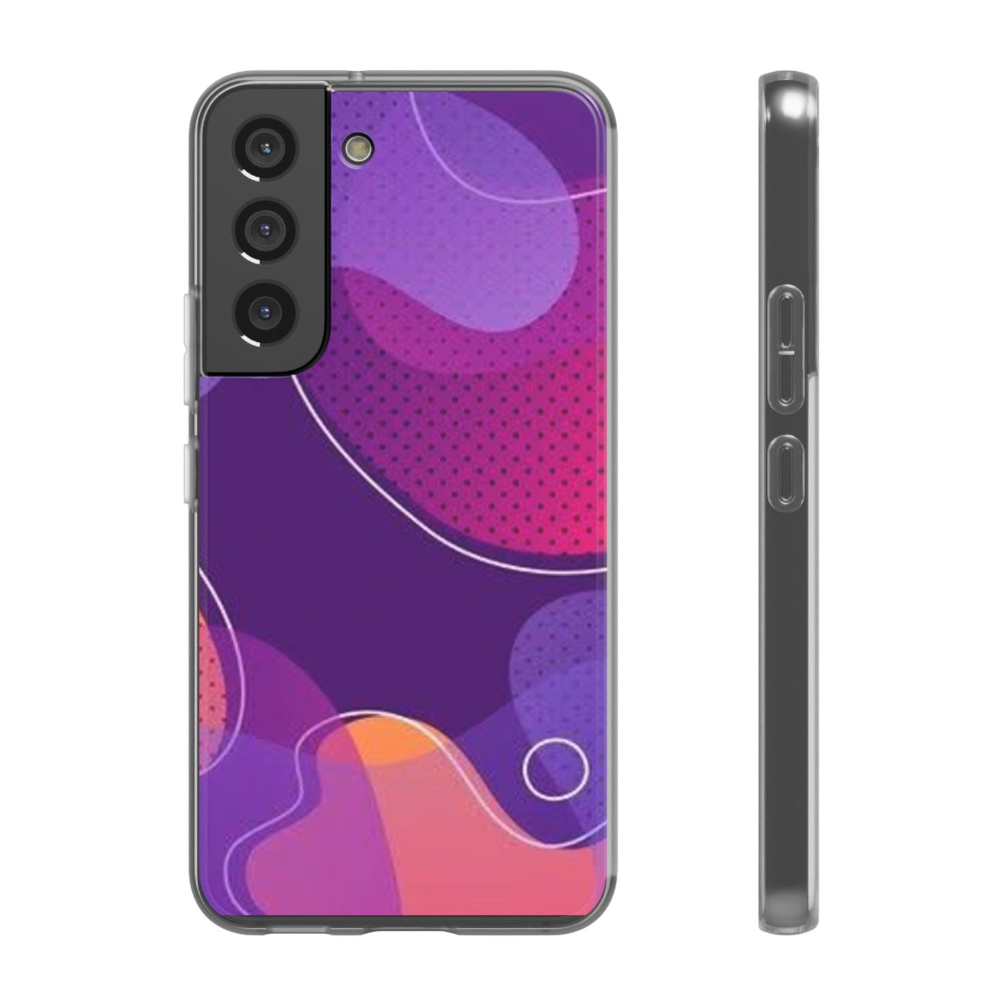 Colorful Abstract Phone Case, Trendy Smartphone Cover, Vibrant Phone Accessory, Gift for Her, Modern Trendy Design