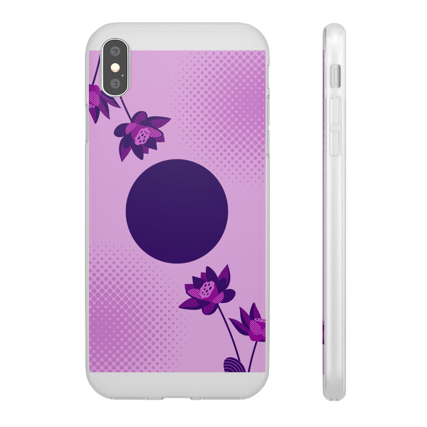 Stylish Floral Flexi Cases for Phone, Cute Phone Cover, Trendy Cell Phone Protection, Gift for Her, Birthday Party Accessory