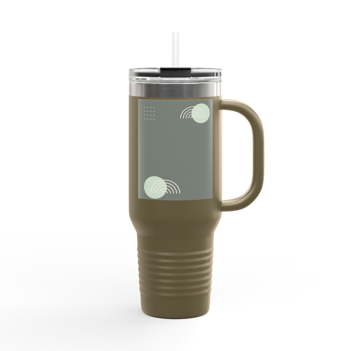 Modern Insulated Travel Mug, 40oz - Perfect for Coffee Lovers, Gift for Travelers, Unique Drinkware for Home & Office, Stylish Hydration!
