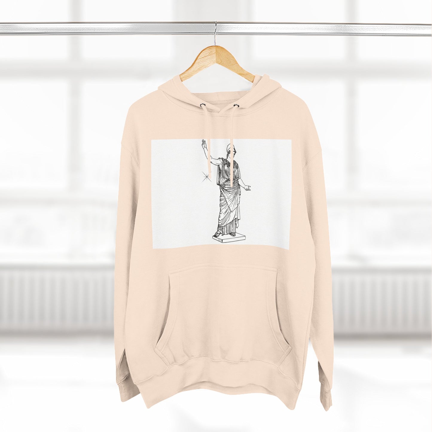 Artistic Fleece Hoodie - Cozy Streetwear for Creative Souls | Gift for Artists, Fashion Lovers, Stylish Comfort