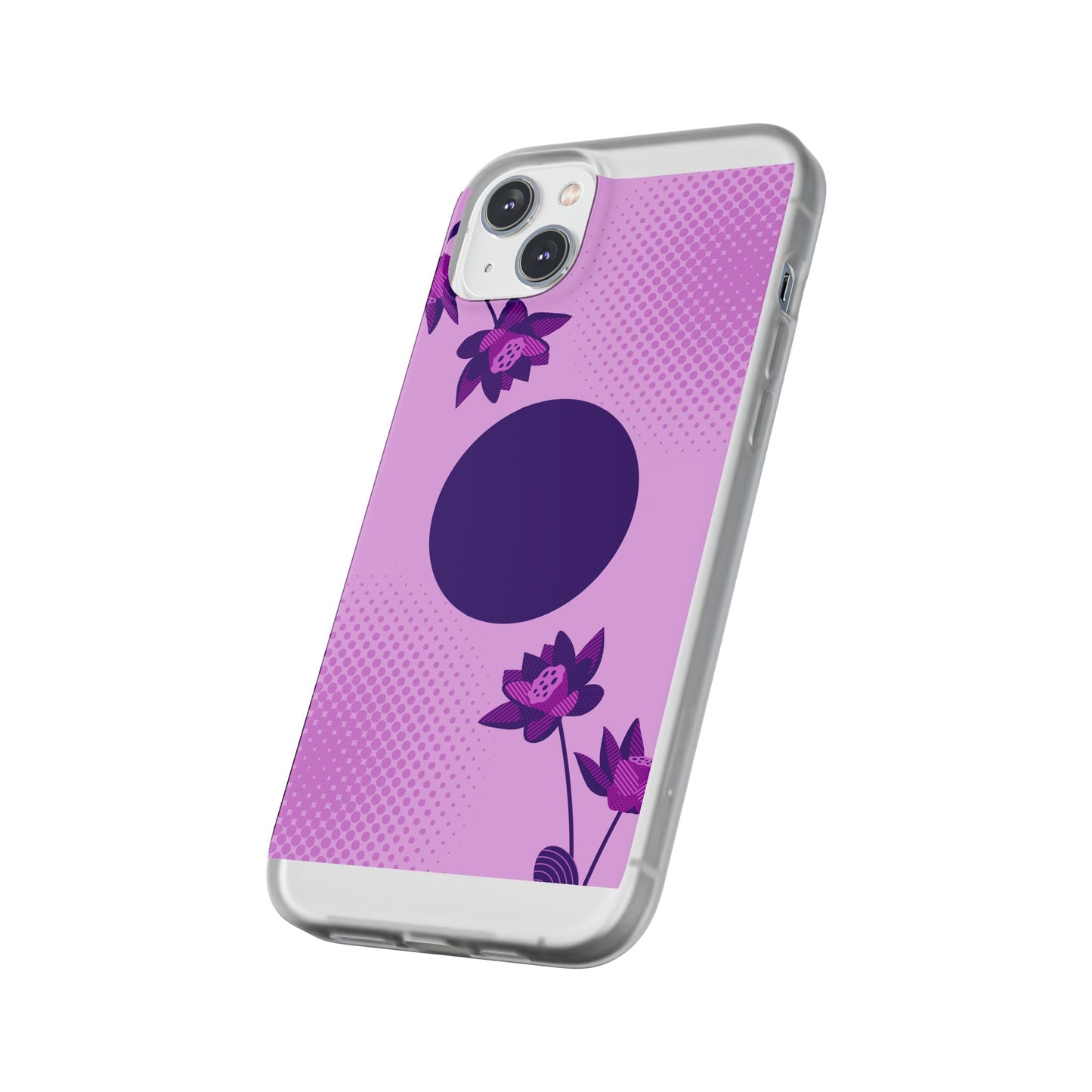 Stylish Floral Flexi Cases for Phone, Cute Phone Cover, Trendy Cell Phone Protection, Gift for Her, Birthday Party Accessory