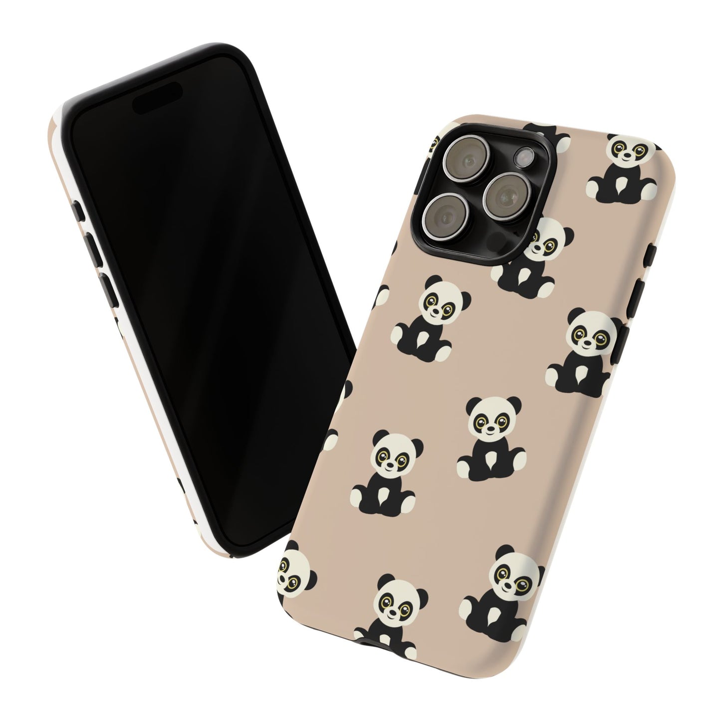 Panda Phone Case, Cute Phone Cover, Animal Print Case, Tough Phone Protector, Gift for Animal Lovers, Kawaii Aesthetic