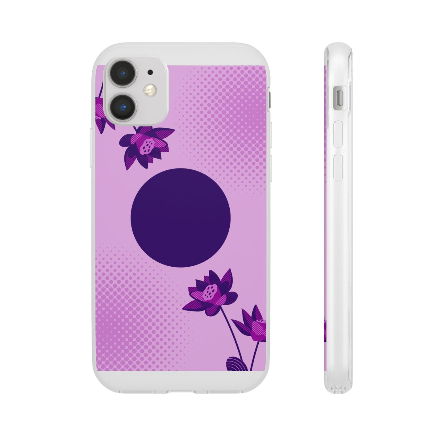 Stylish Floral Flexi Cases for Phone, Cute Phone Cover, Trendy Cell Phone Protection, Gift for Her, Birthday Party Accessory