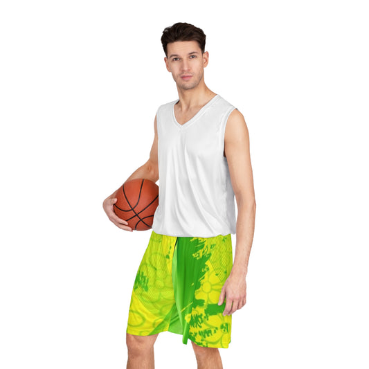 Energetic Basketball Shorts, Summer Vibes, Activewear, Sporty Style, Beach Ready, Gift for Athletes, Fun Colors