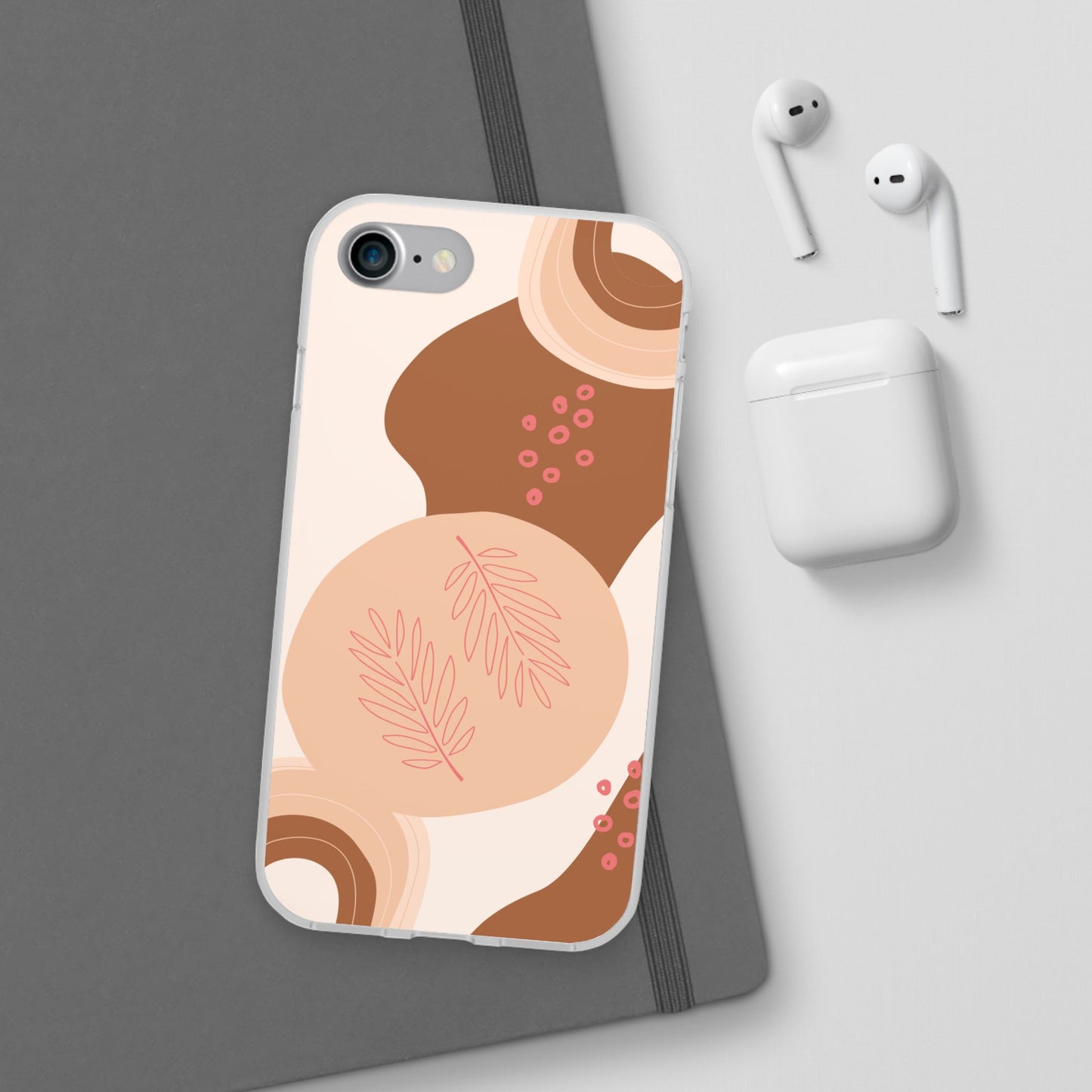 Boho Chic Flexi Cases | Trendy Phone Cover, Gifts for Her, Modern Design, Aesthetic Accessories, Nature-Inspired