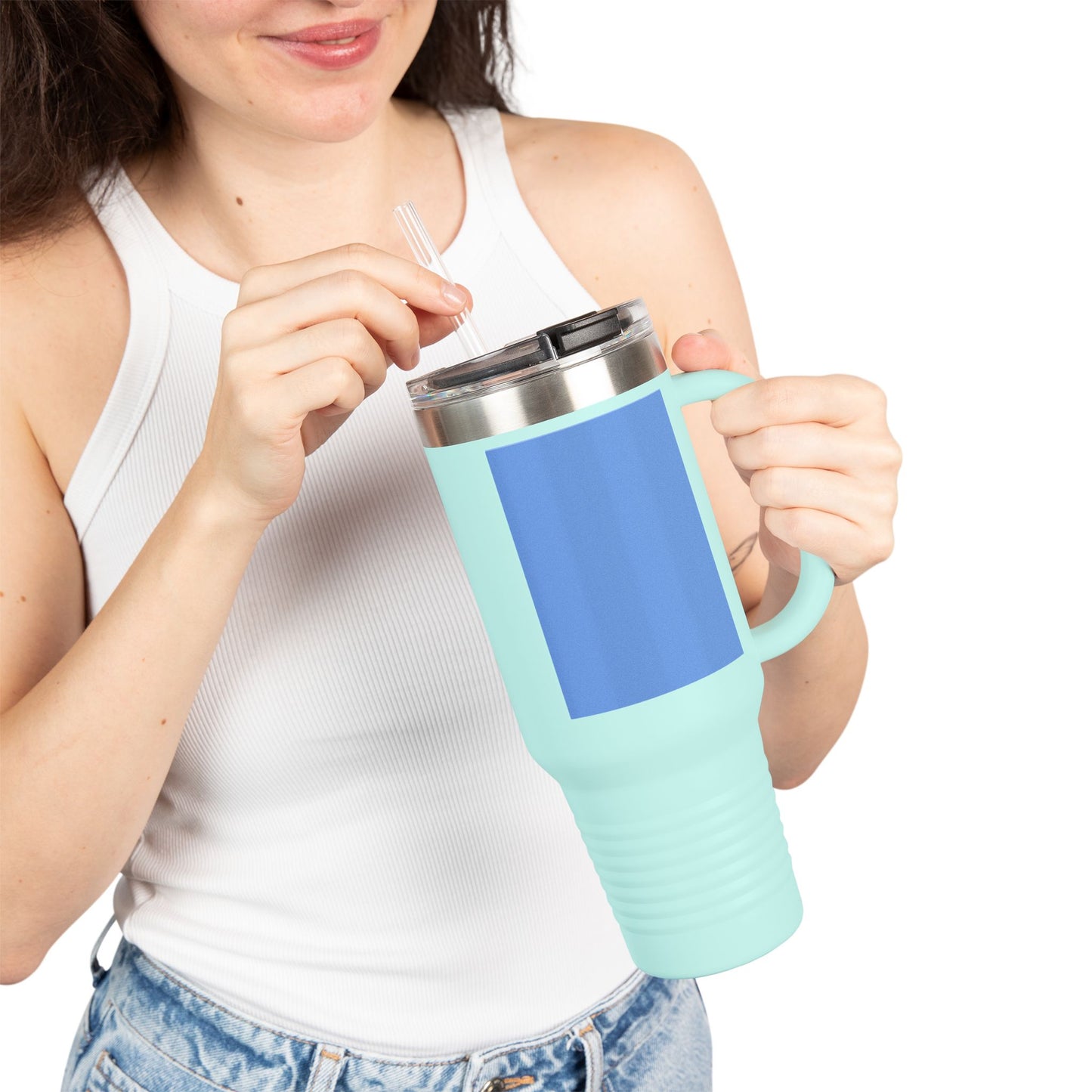 Stylish Insulated Travel Mug, Perfect for Coffee Lovers, Customizable Tumbler for On-the-Go, Gifts for Her, Eco-Friendly Drinkware
