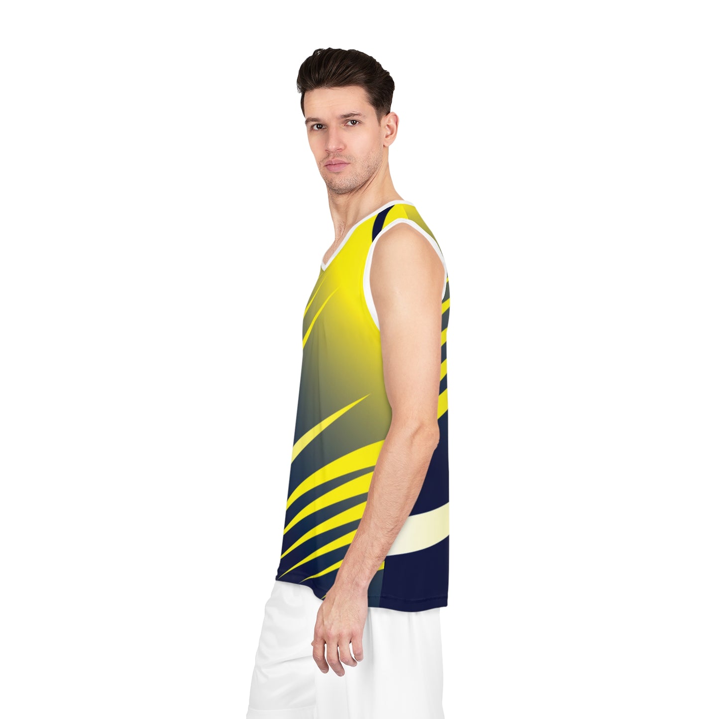 Vibrant Basketball Jersey, Stylish Sportswear for Team Spirit, Perfect for Game Days, Summer Sports Events, Unique Athletic Gift