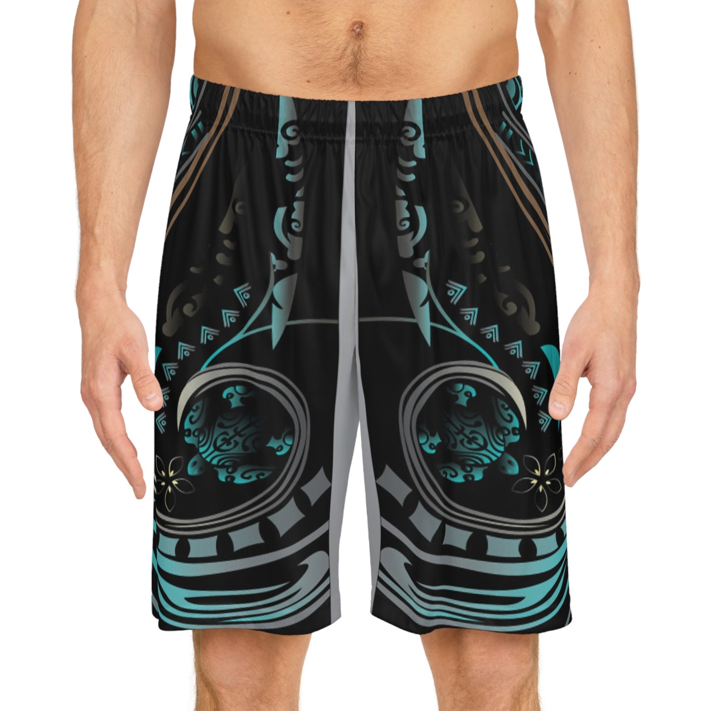 Stylish Basketball Shorts - AOP, Sportswear for Athletes, Casual Summer Shorts, Gift for Basketball Lovers, Streetwear Activewear