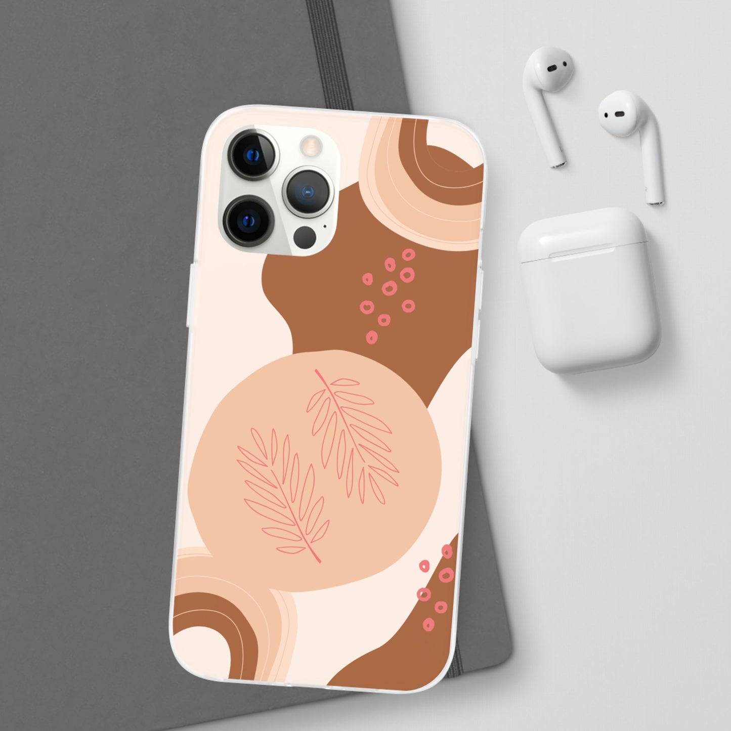 Boho Chic Flexi Cases | Trendy Phone Cover, Gifts for Her, Modern Design, Aesthetic Accessories, Nature-Inspired