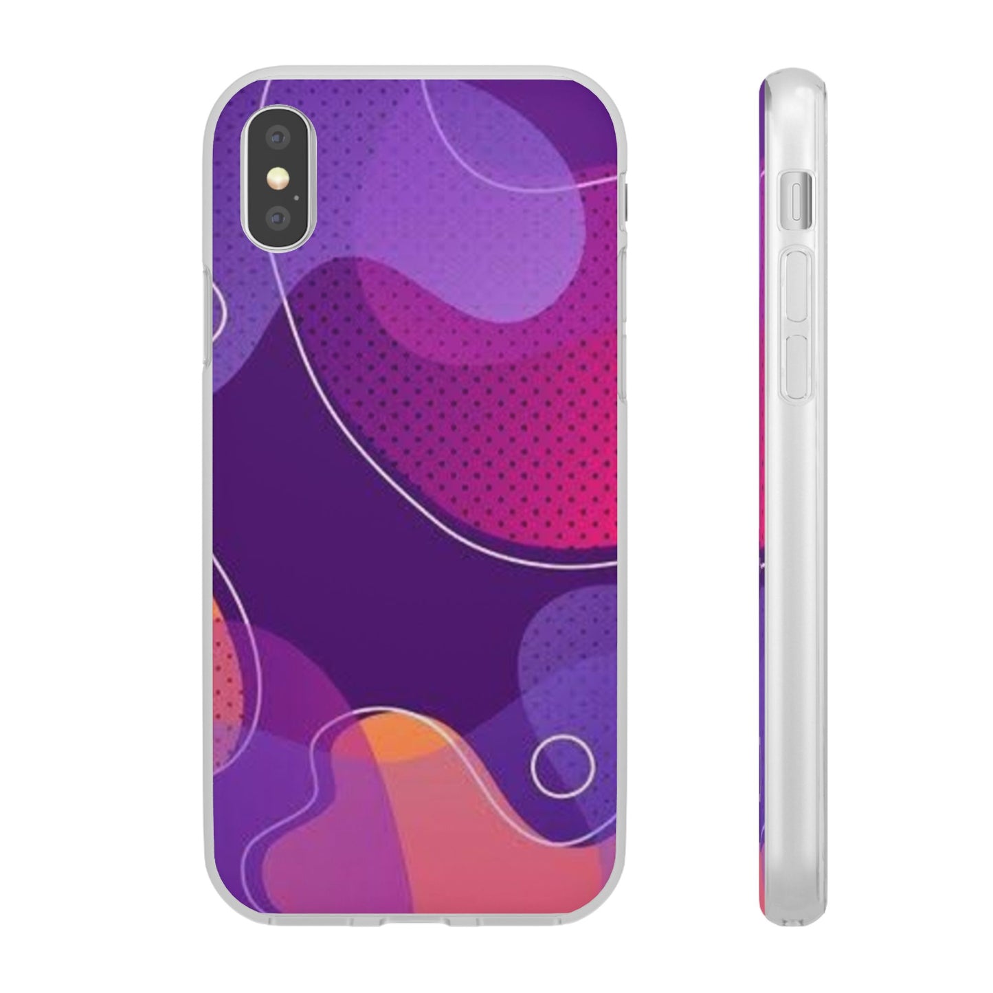 Colorful Abstract Phone Case, Trendy Smartphone Cover, Vibrant Phone Accessory, Gift for Her, Modern Trendy Design