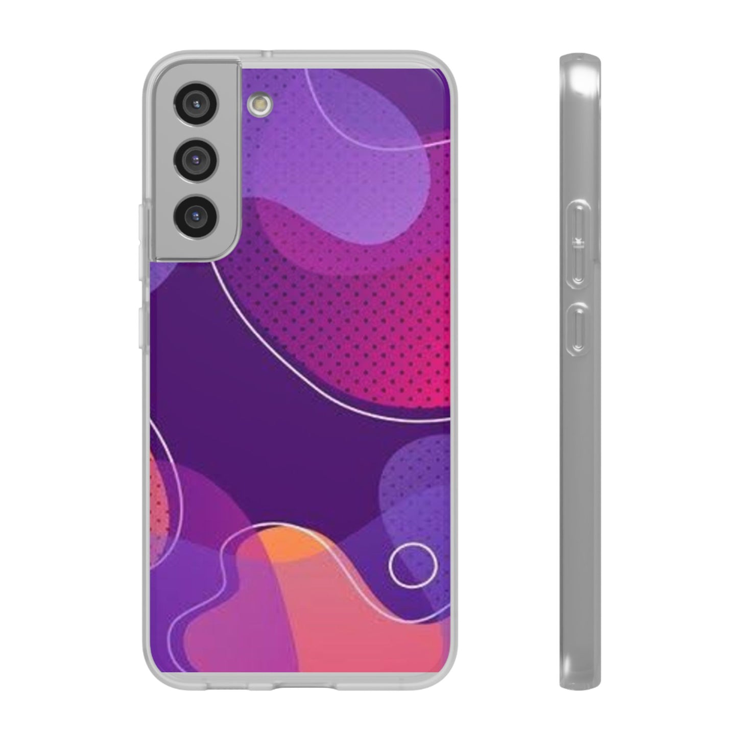 Colorful Abstract Phone Case, Trendy Smartphone Cover, Vibrant Phone Accessory, Gift for Her, Modern Trendy Design