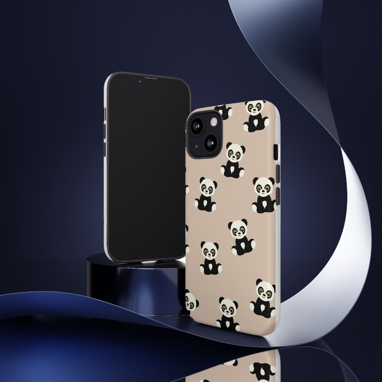 Panda Phone Case, Cute Phone Cover, Animal Print Case, Tough Phone Protector, Gift for Animal Lovers, Kawaii Aesthetic