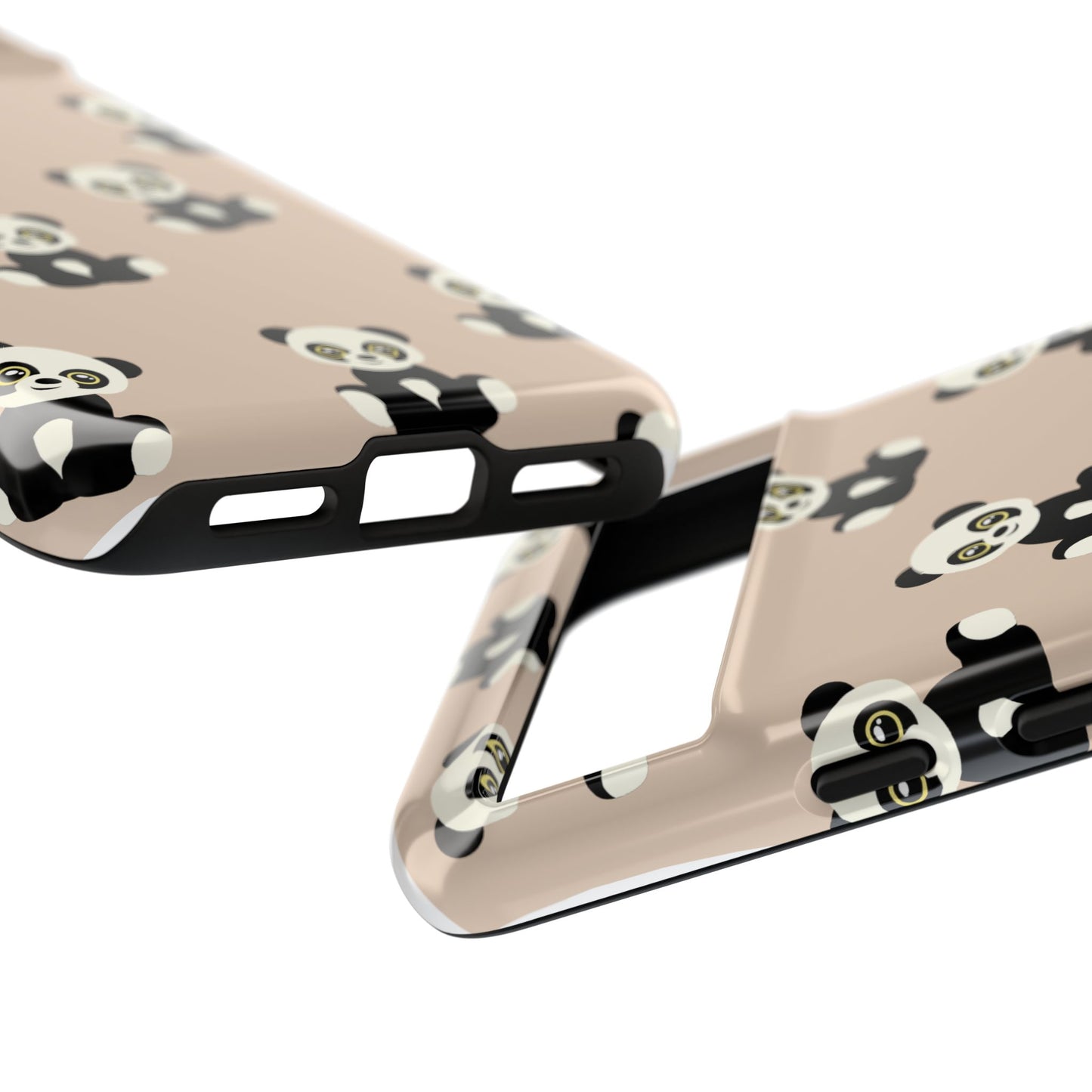 Panda Phone Case, Cute Phone Cover, Animal Print Case, Tough Phone Protector, Gift for Animal Lovers, Kawaii Aesthetic