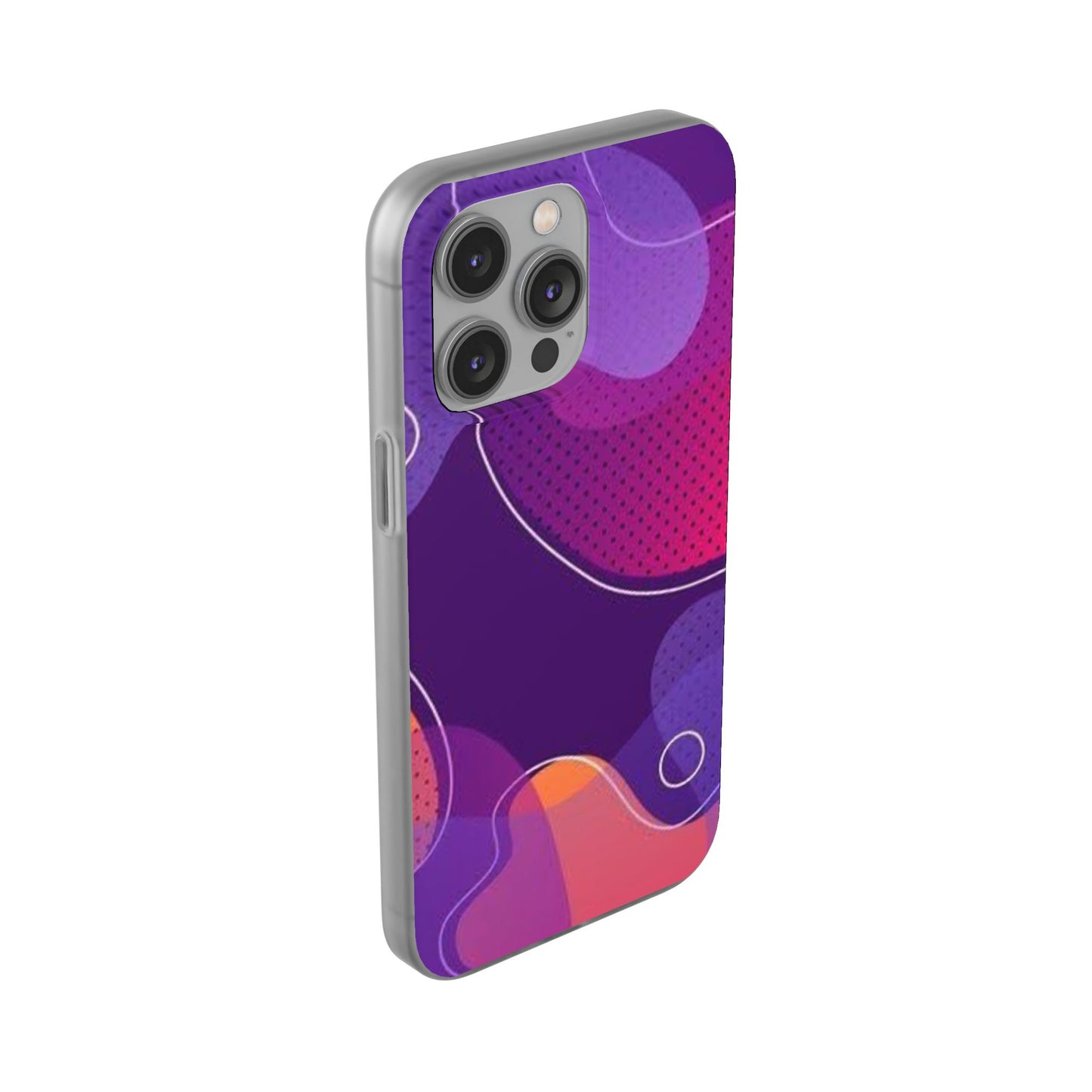 Colorful Abstract Phone Case, Trendy Smartphone Cover, Vibrant Phone Accessory, Gift for Her, Modern Trendy Design