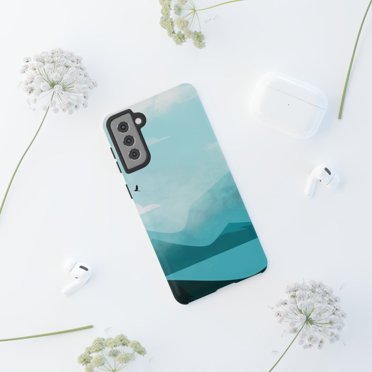 Beachy-Inspired Phone Case, Durable Phone Cover, Nature Lover Gift, Outdoor Adventure Accessory, Cool Aesthetic