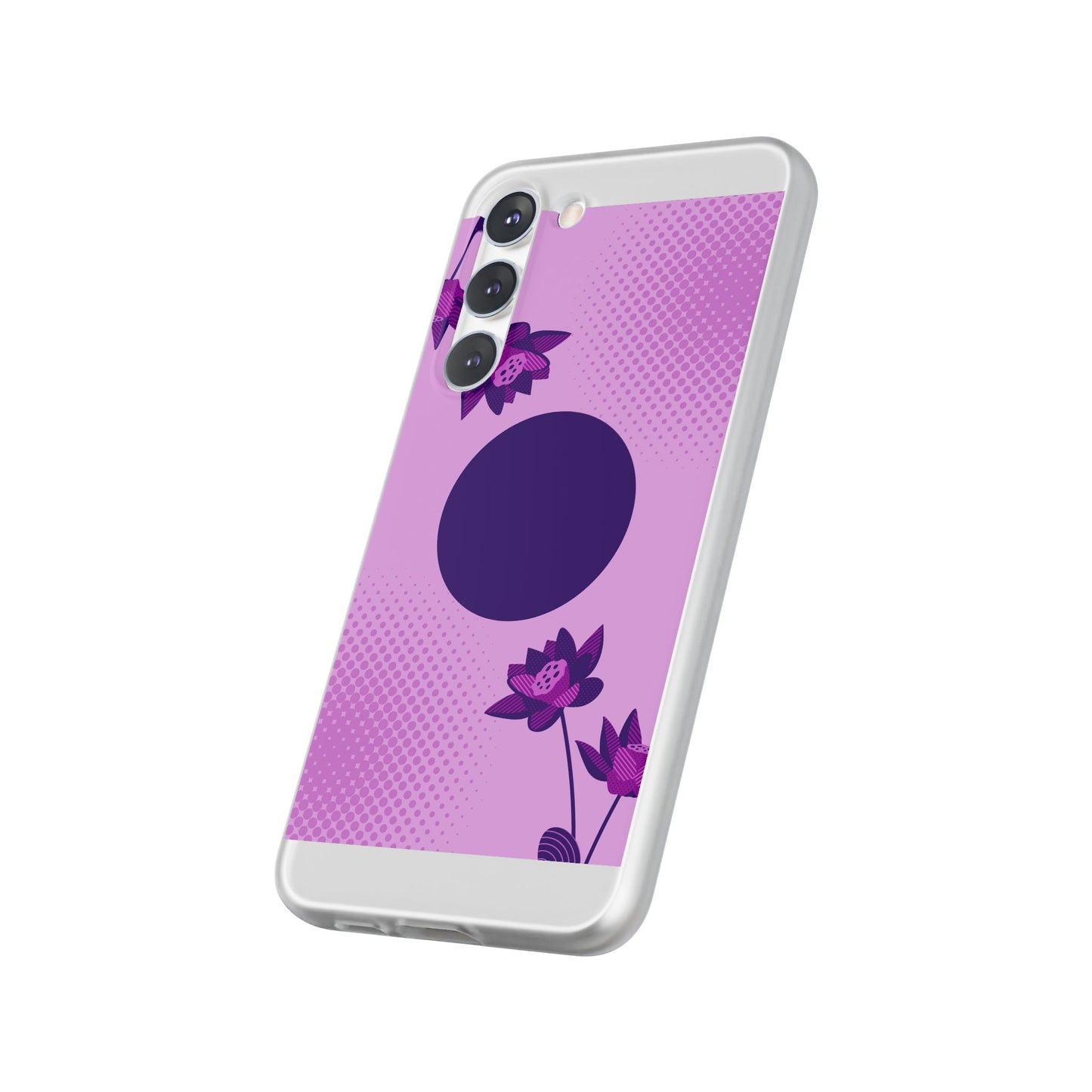 Stylish Floral Flexi Cases for Phone, Cute Phone Cover, Trendy Cell Phone Protection, Gift for Her, Birthday Party Accessory