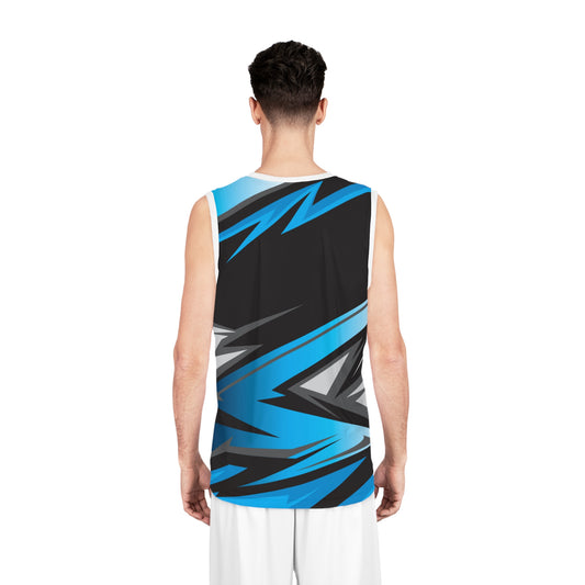 Dynamic Basketball Jersey for Sports Enthusiasts, Athletic Wear, Gym Gear, Team Spirit, Gift for Players, Basketball Fan Apparel