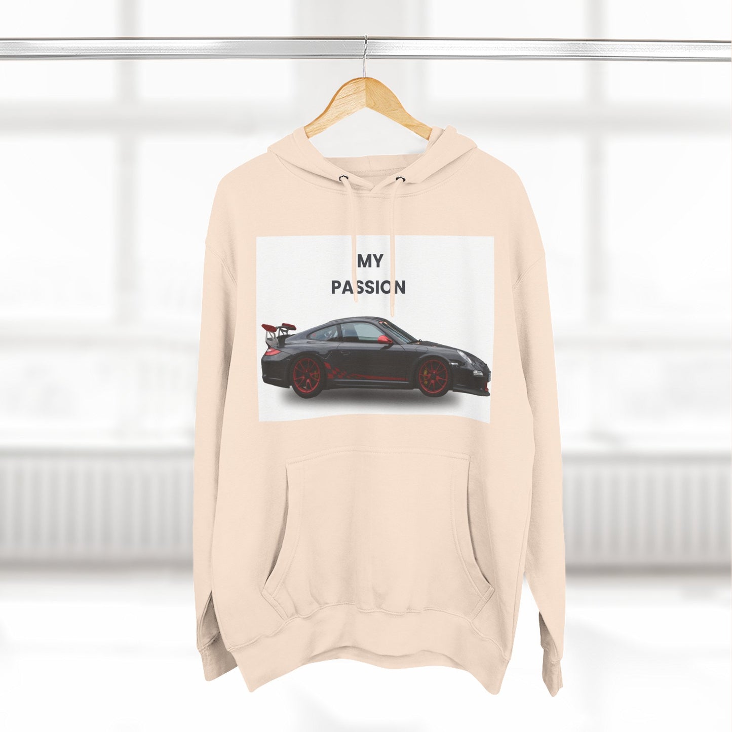 Cool Car Enthusiast Hoodie, Graphic Fleece Sweatshirt, Auto Lover Gift, Motorsport Apparel, Car-Themed Hoodie