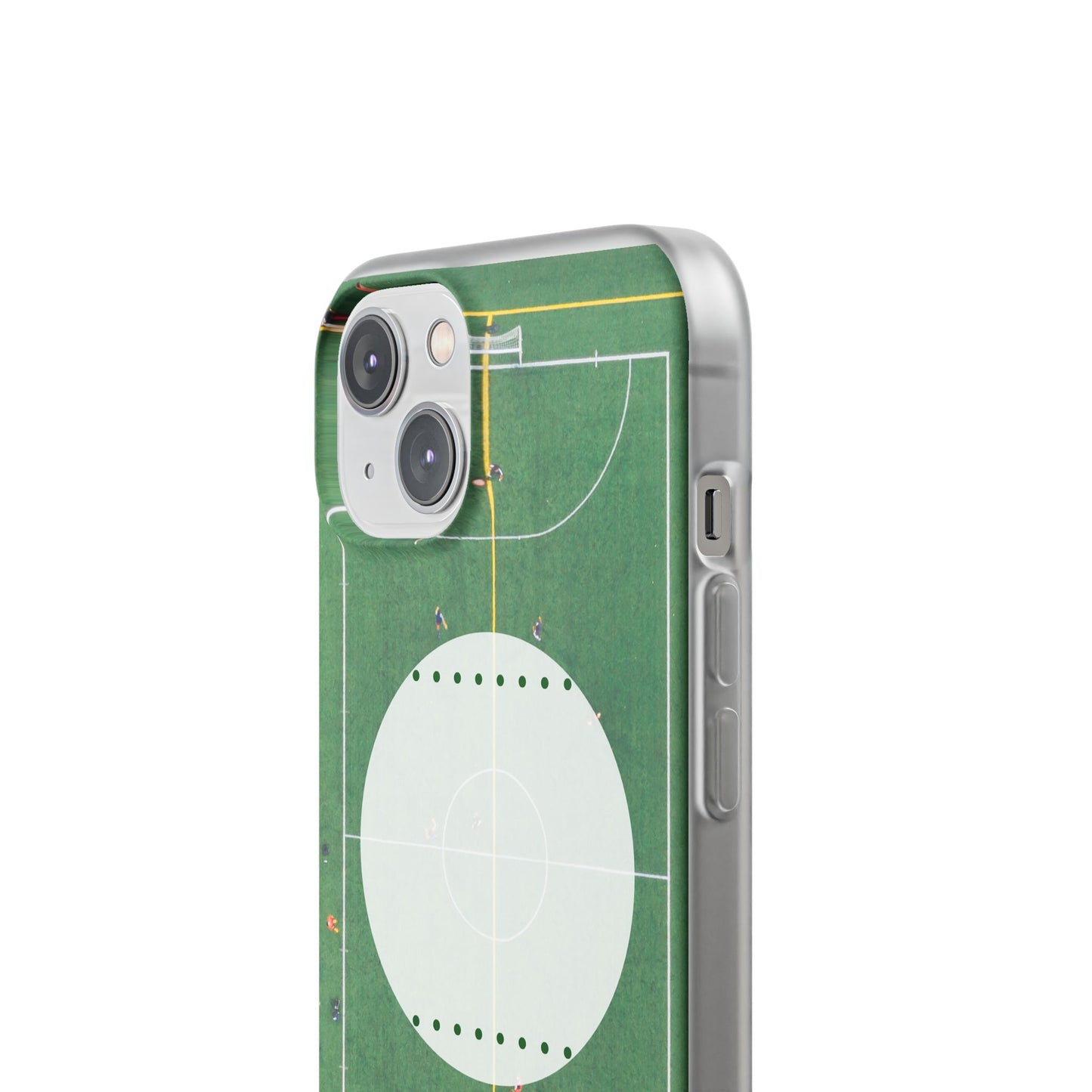 Soccer Field Phone Cases, Sporty Flexi Cases for Sports Lovers, Gift for Athletes, Unique Phone Cover, Perfect for Game Day