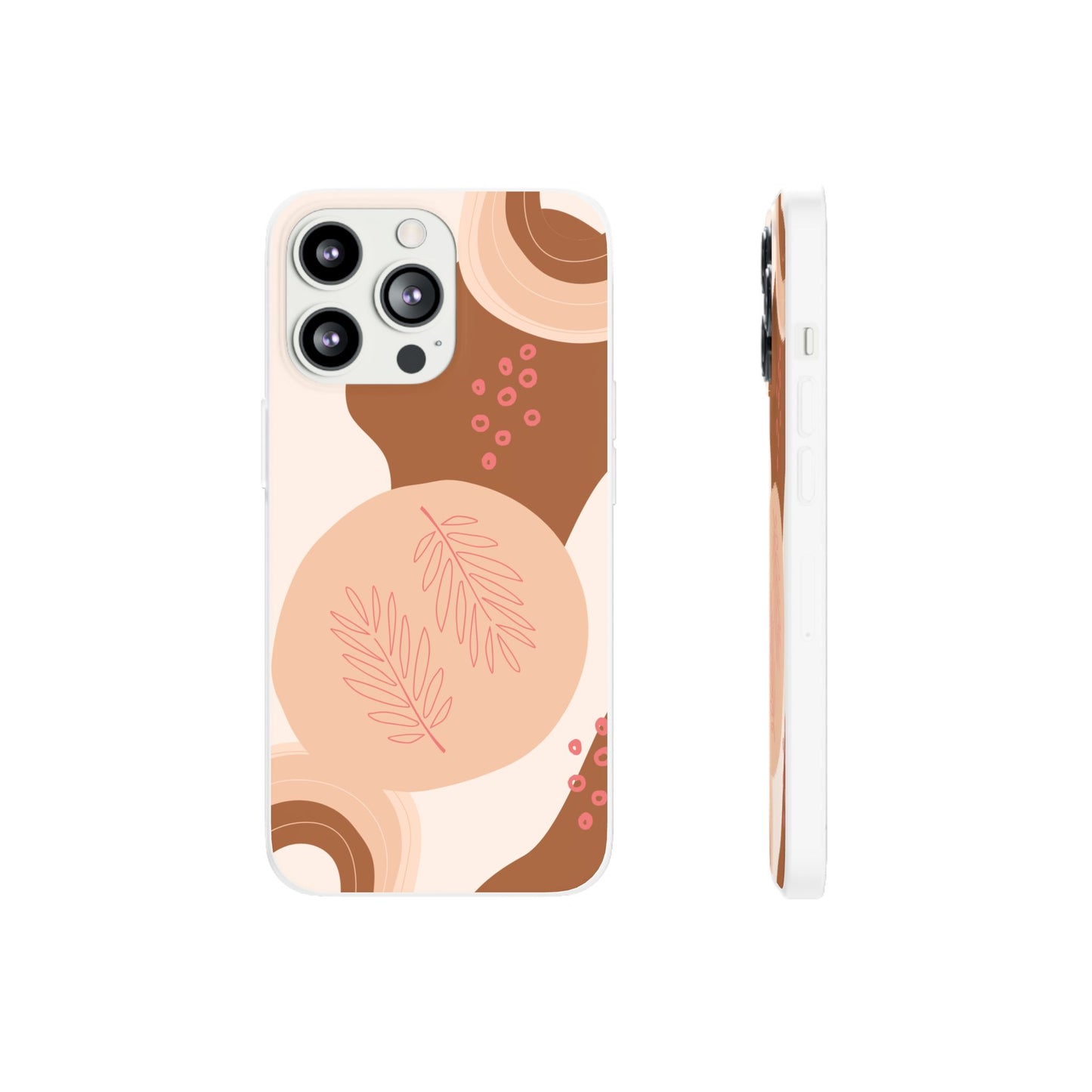 Boho Chic Flexi Cases | Trendy Phone Cover, Gifts for Her, Modern Design, Aesthetic Accessories, Nature-Inspired