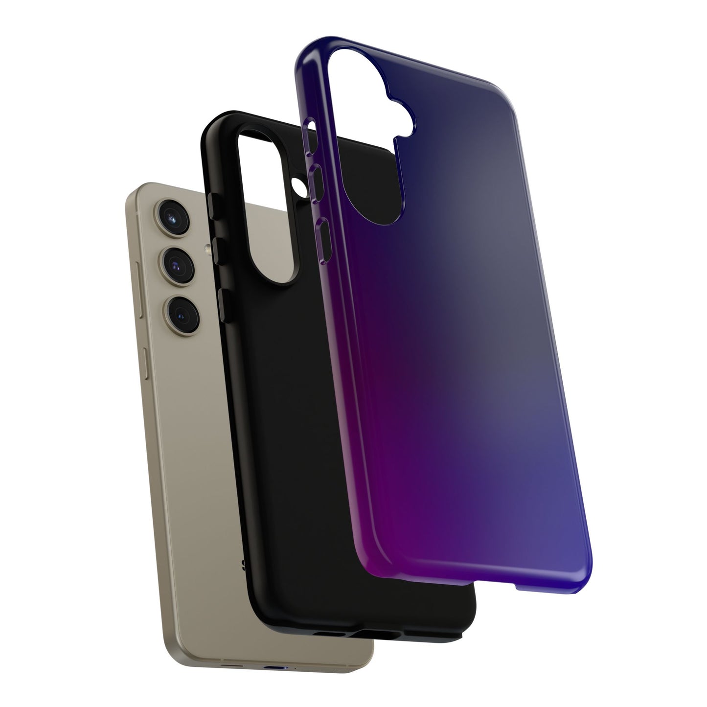 Tough Cases Phone Case, Durable Smartphone Cover, Gradient Design, Customizable Gift, Protection for Everyday Use
