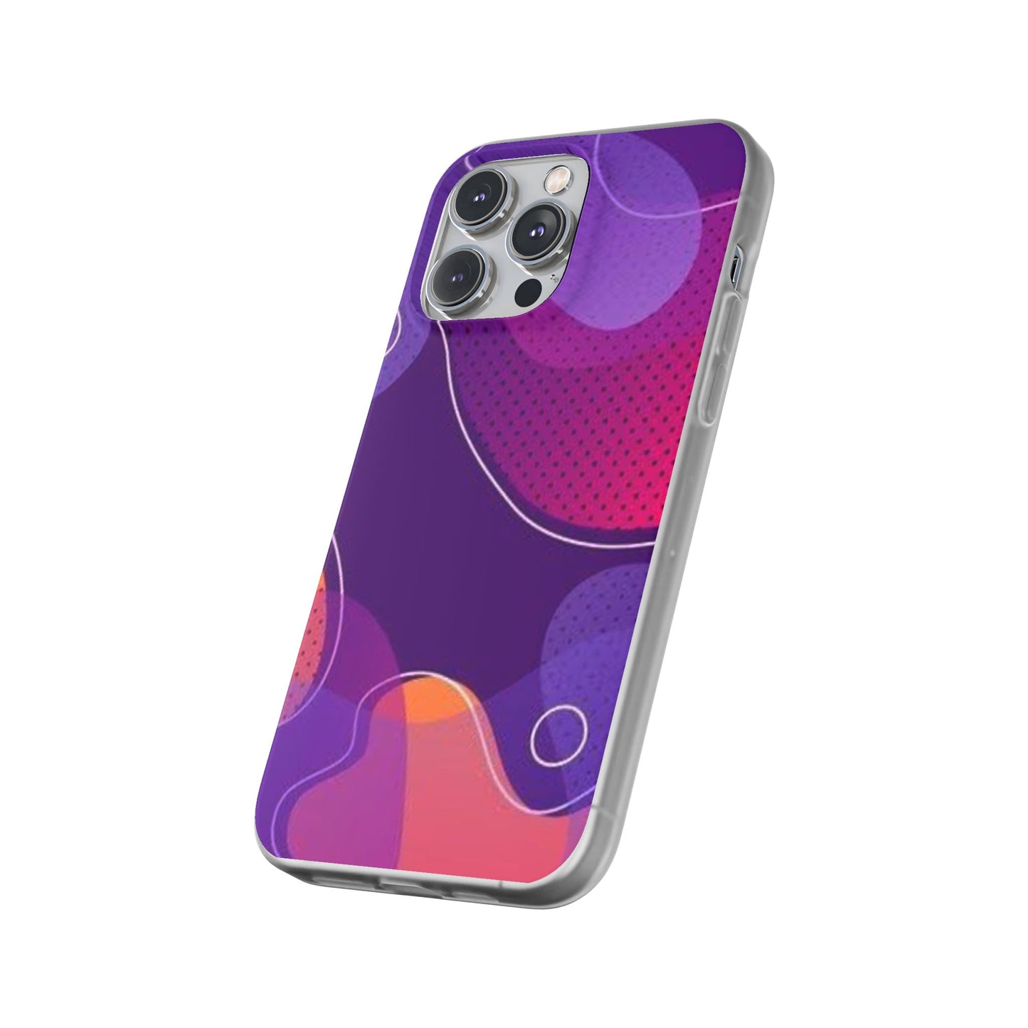 Colorful Abstract Phone Case, Trendy Smartphone Cover, Vibrant Phone Accessory, Gift for Her, Modern Trendy Design