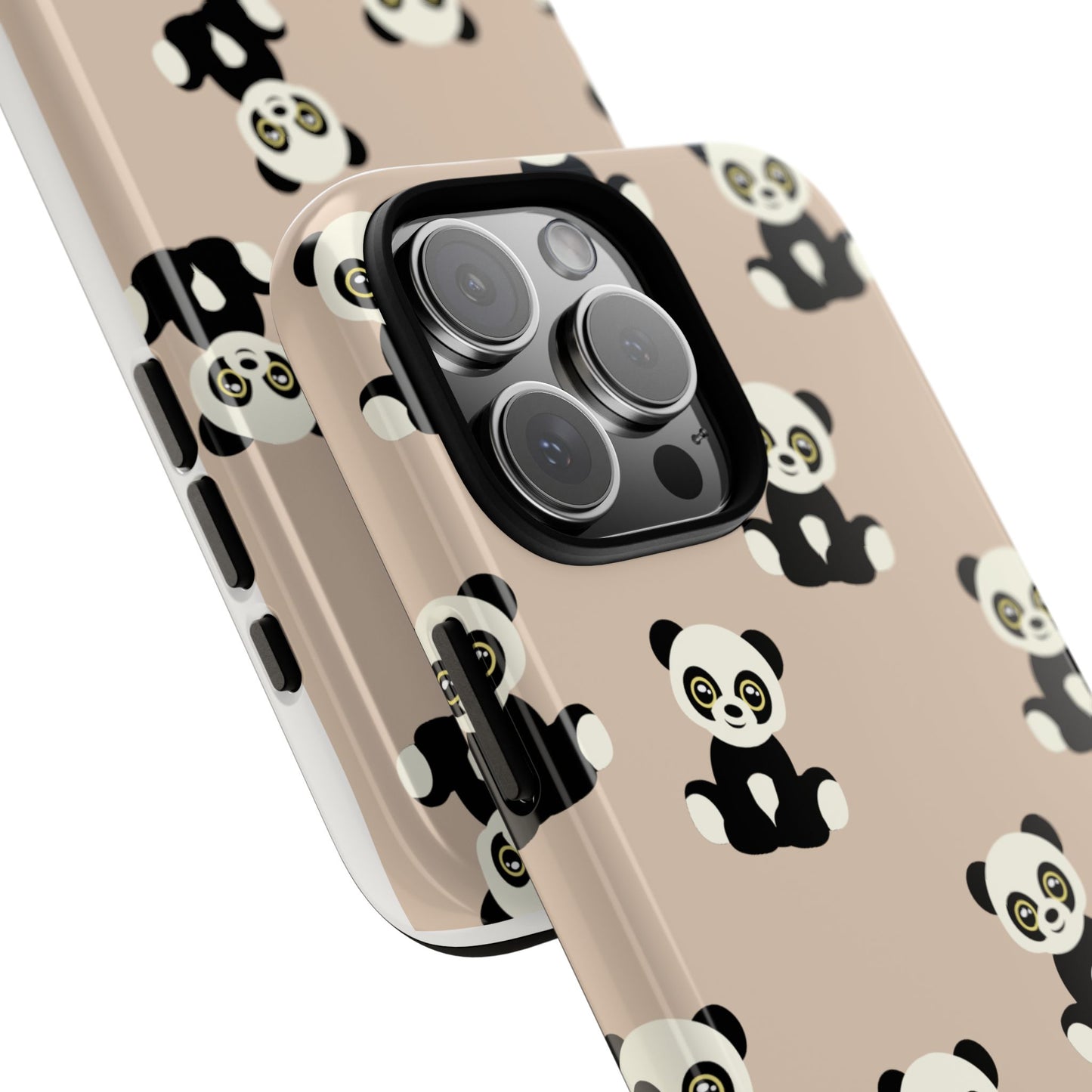 Panda Phone Case, Cute Phone Cover, Animal Print Case, Tough Phone Protector, Gift for Animal Lovers, Kawaii Aesthetic
