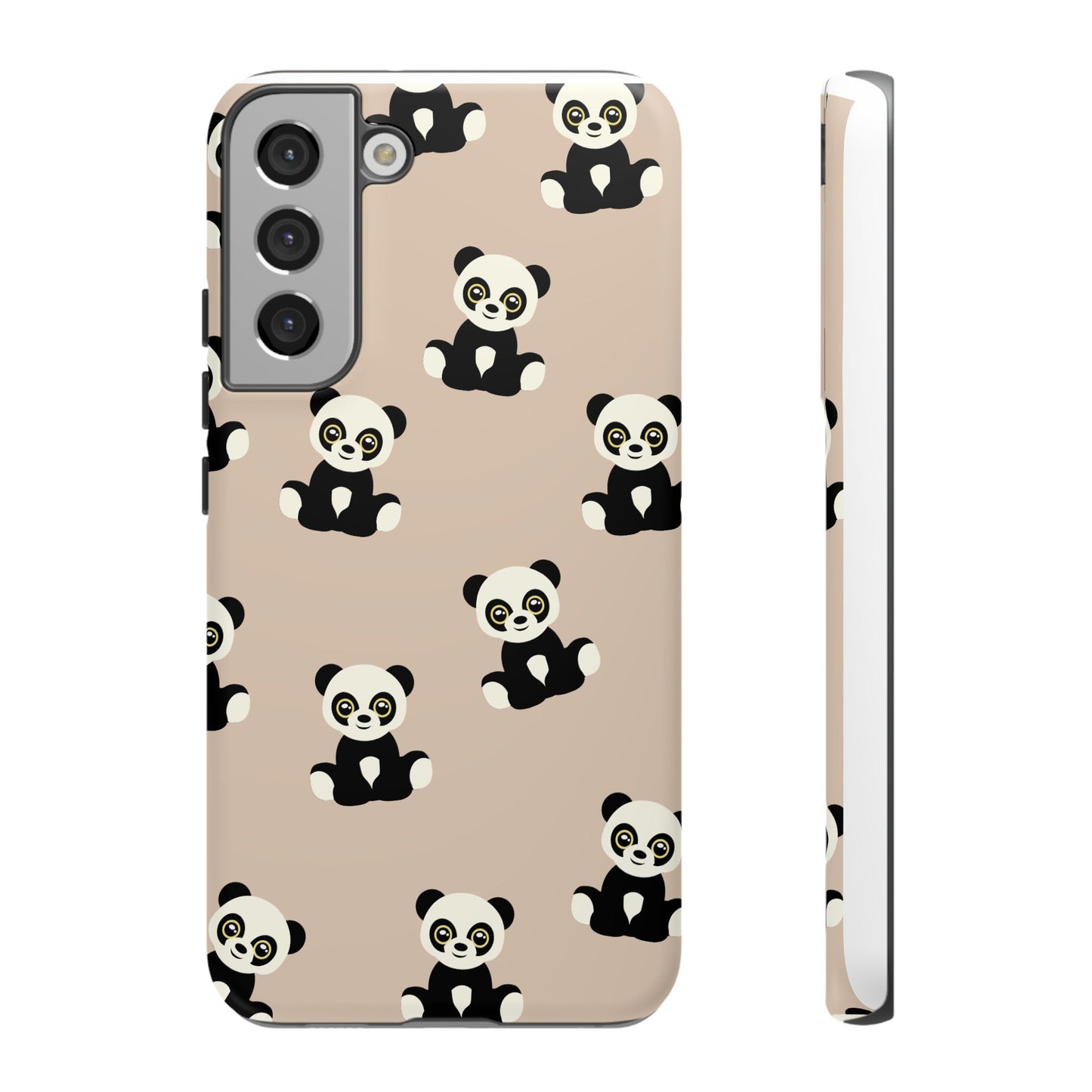 Panda Phone Case, Cute Phone Cover, Animal Print Case, Tough Phone Protector, Gift for Animal Lovers, Kawaii Aesthetic